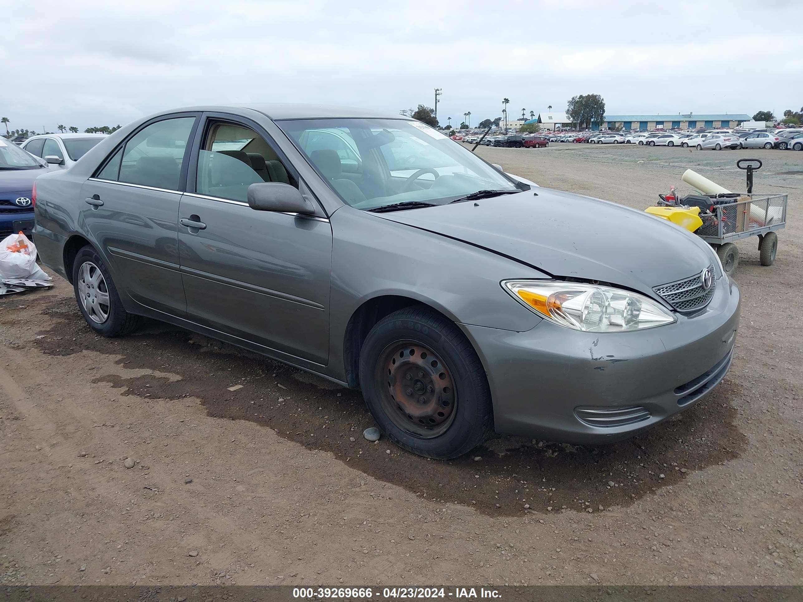 toyota camry 2004 4t1be32k24u814879