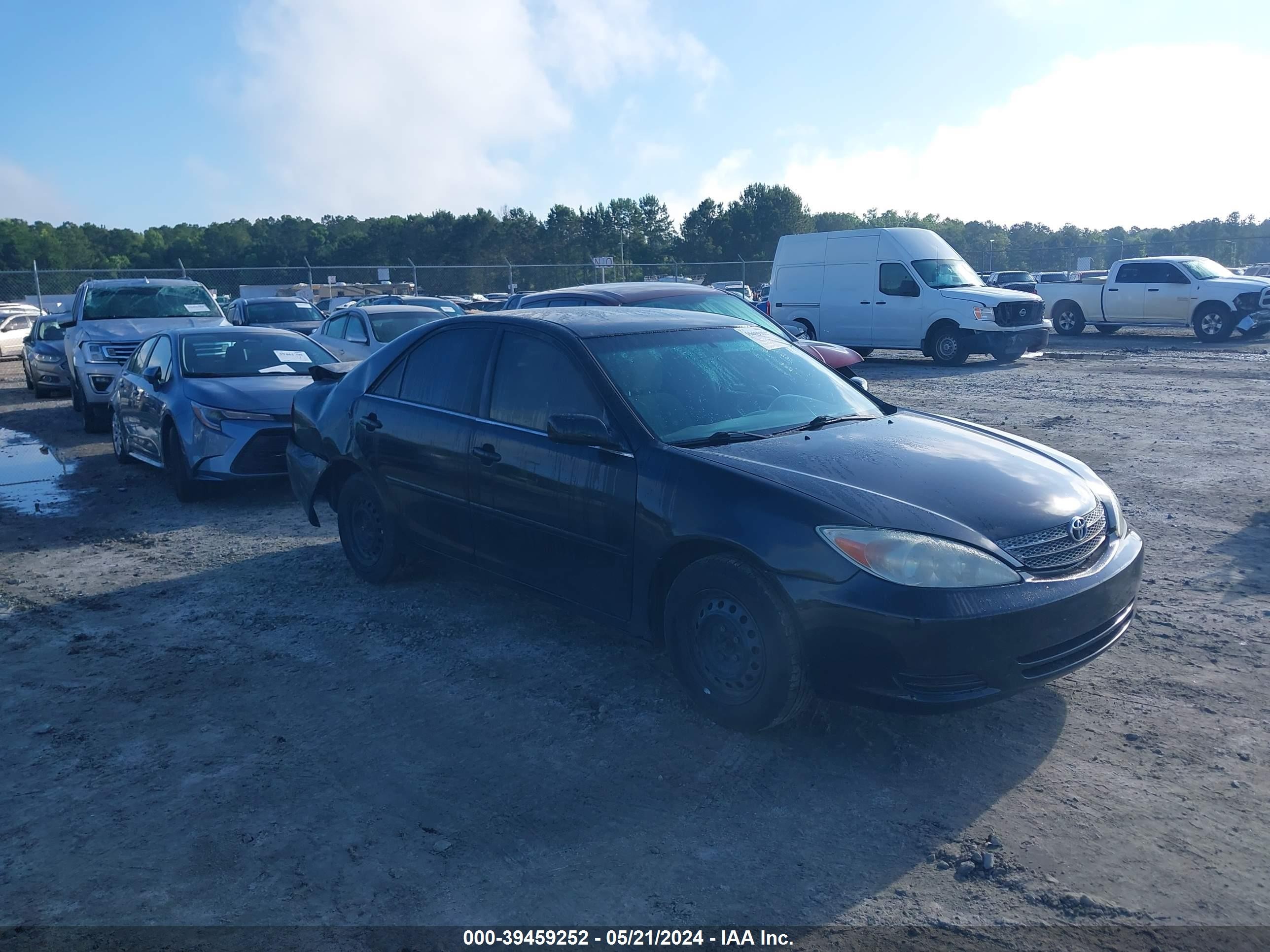 toyota camry 2004 4t1be32k24u869557