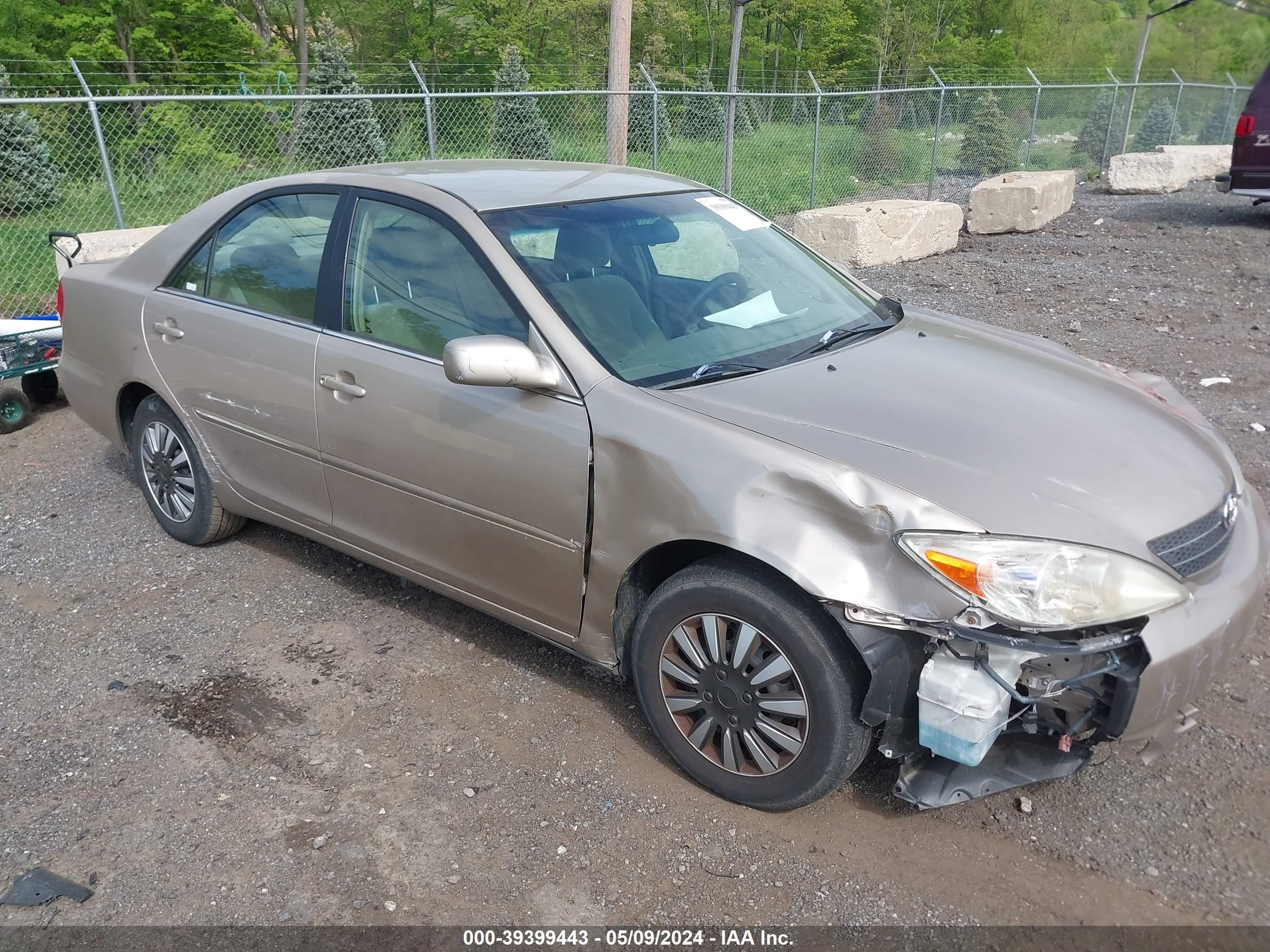 toyota camry 2004 4t1be32k24u893115