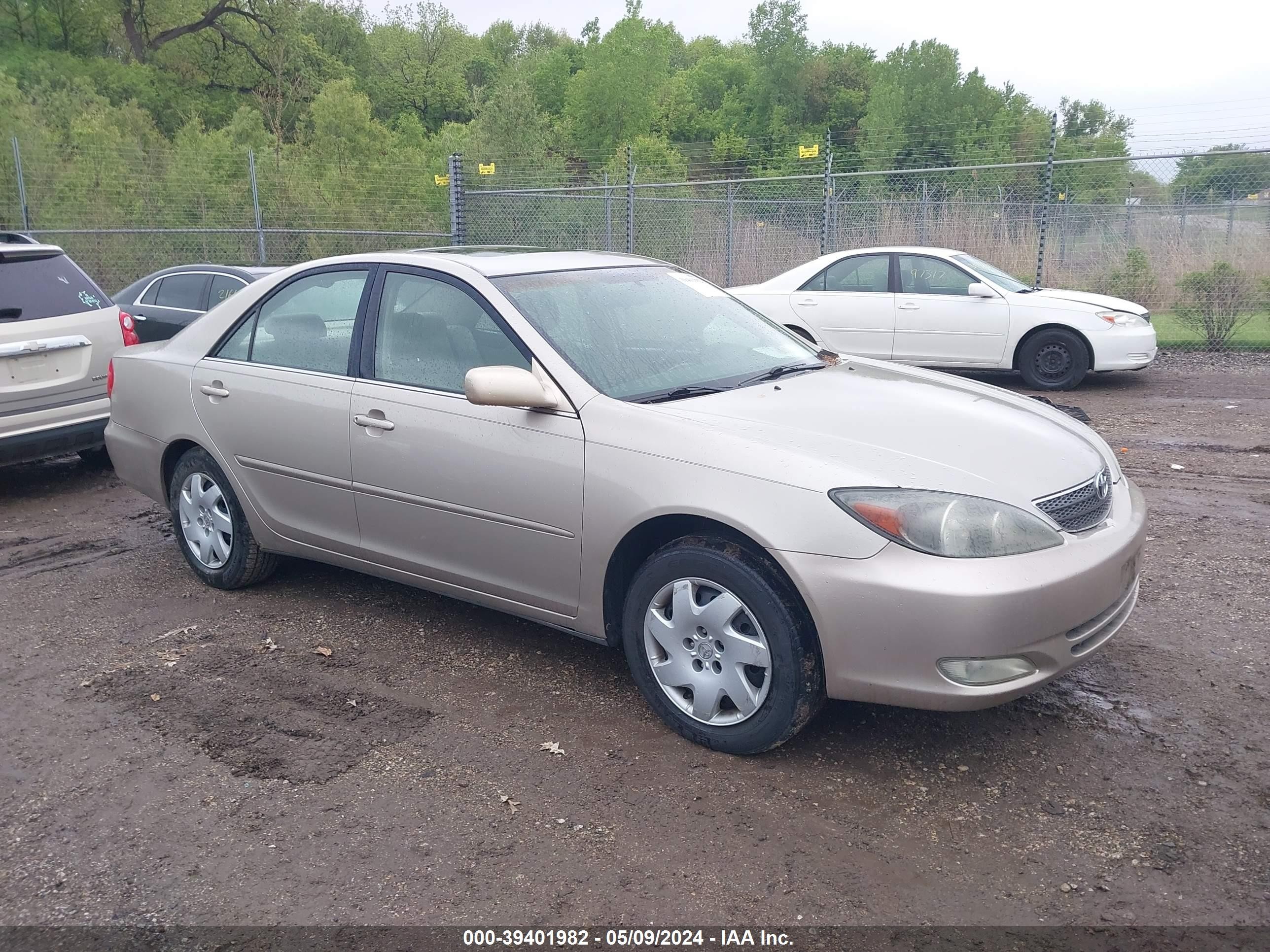 toyota camry 2004 4t1be32k24u911323