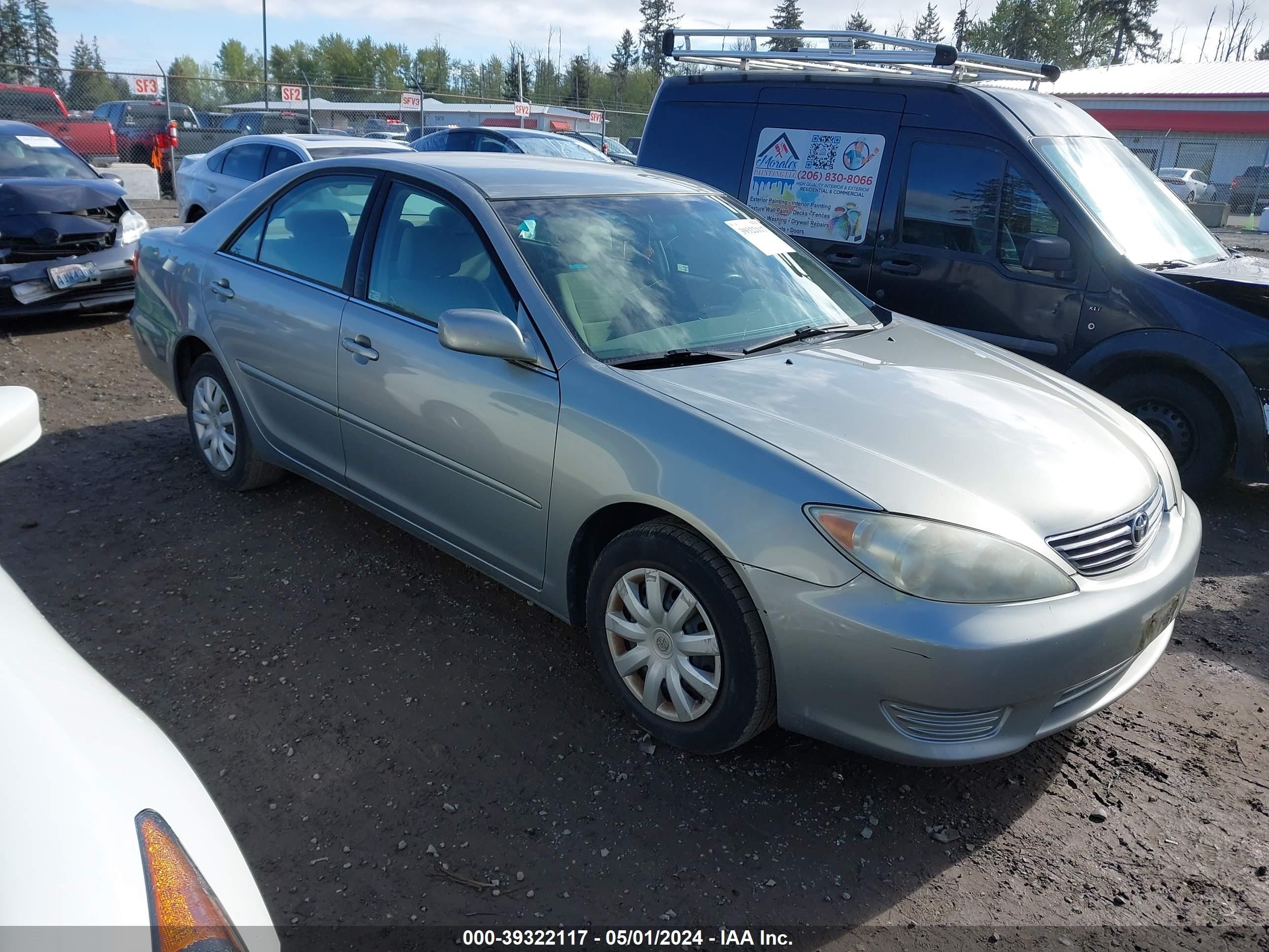 toyota camry 2005 4t1be32k25u535031