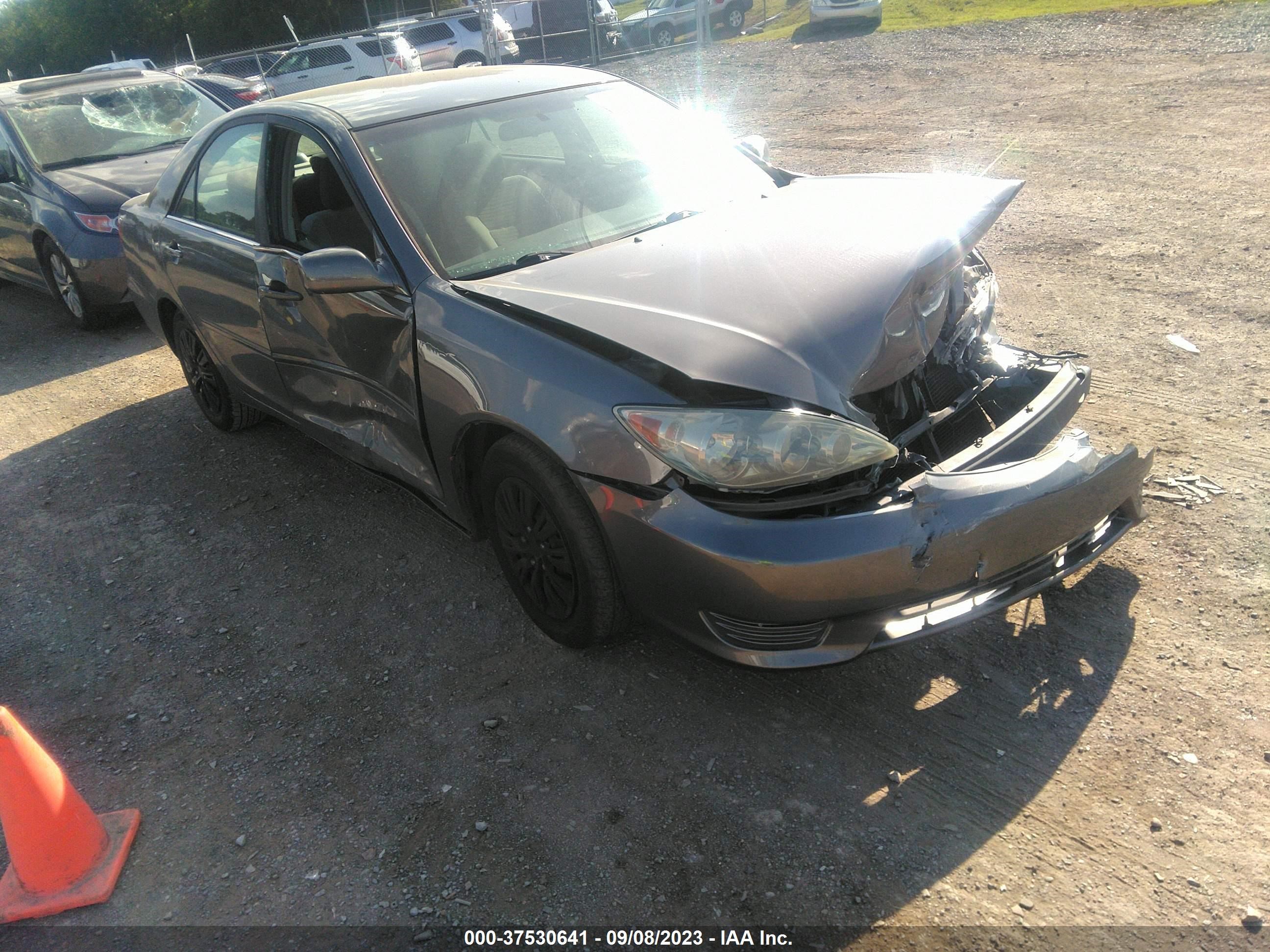 toyota camry 2005 4t1be32k25u618233