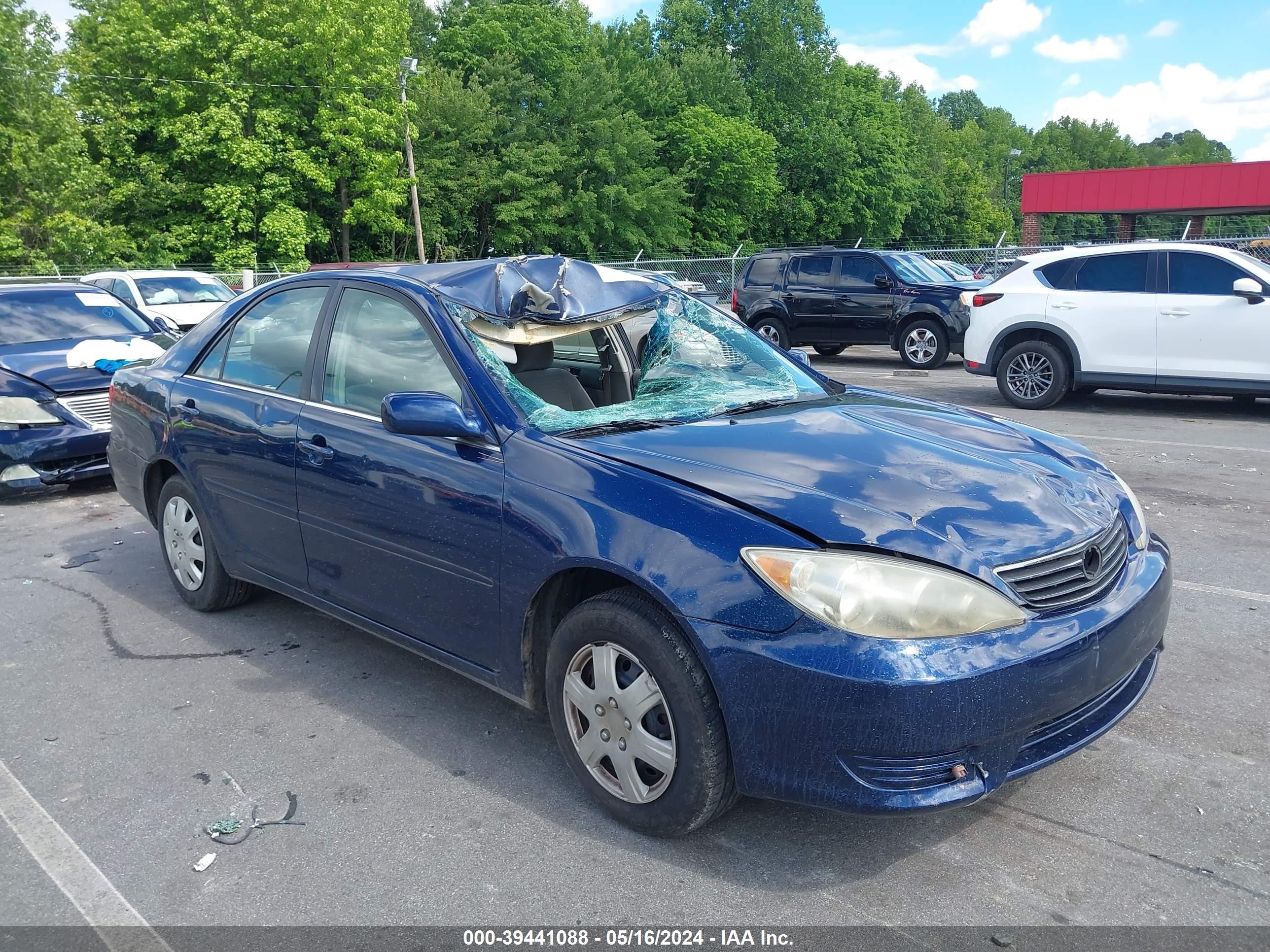 toyota camry 2006 4t1be32k26u113276