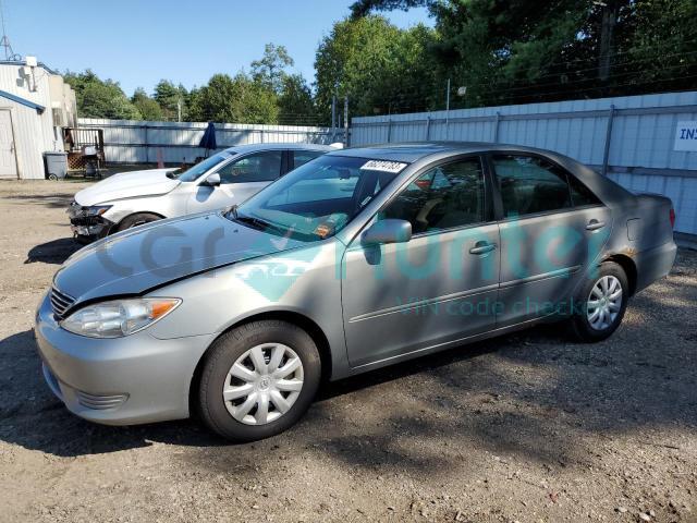 toyota camry le 2006 4t1be32k26u699929