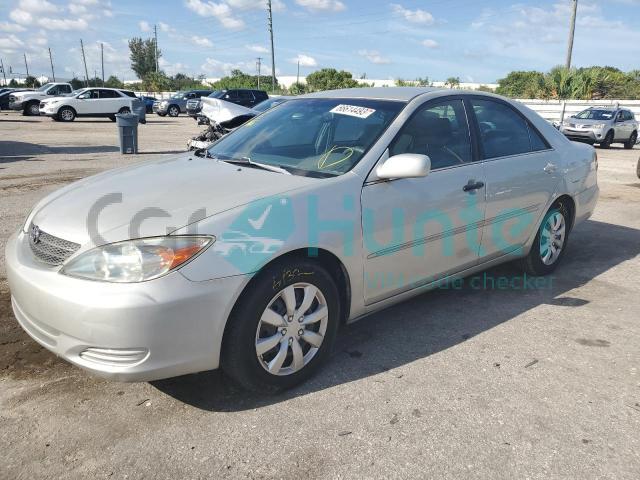 toyota camry le 2002 4t1be32k32u087619
