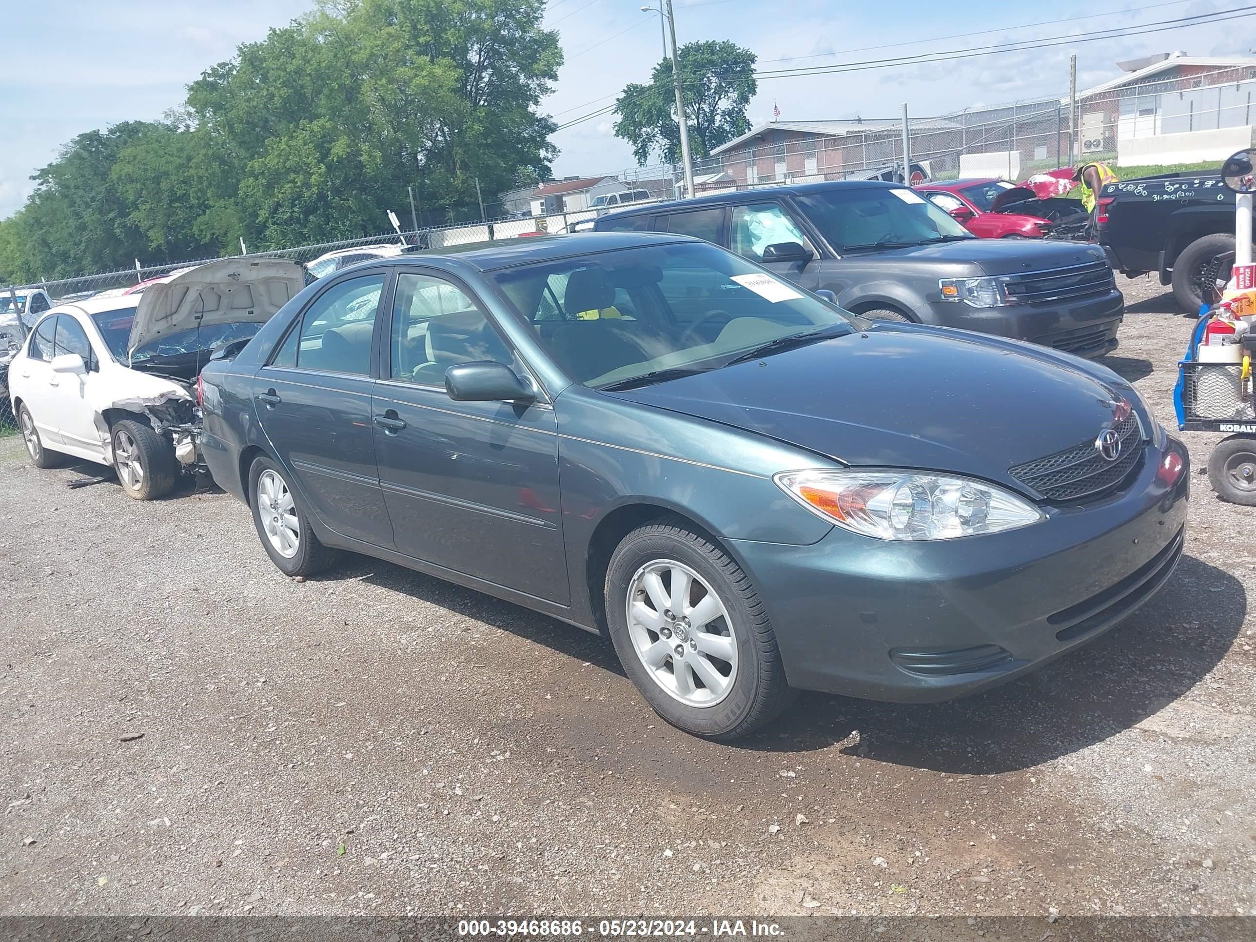 toyota camry 2002 4t1be32k32u578854