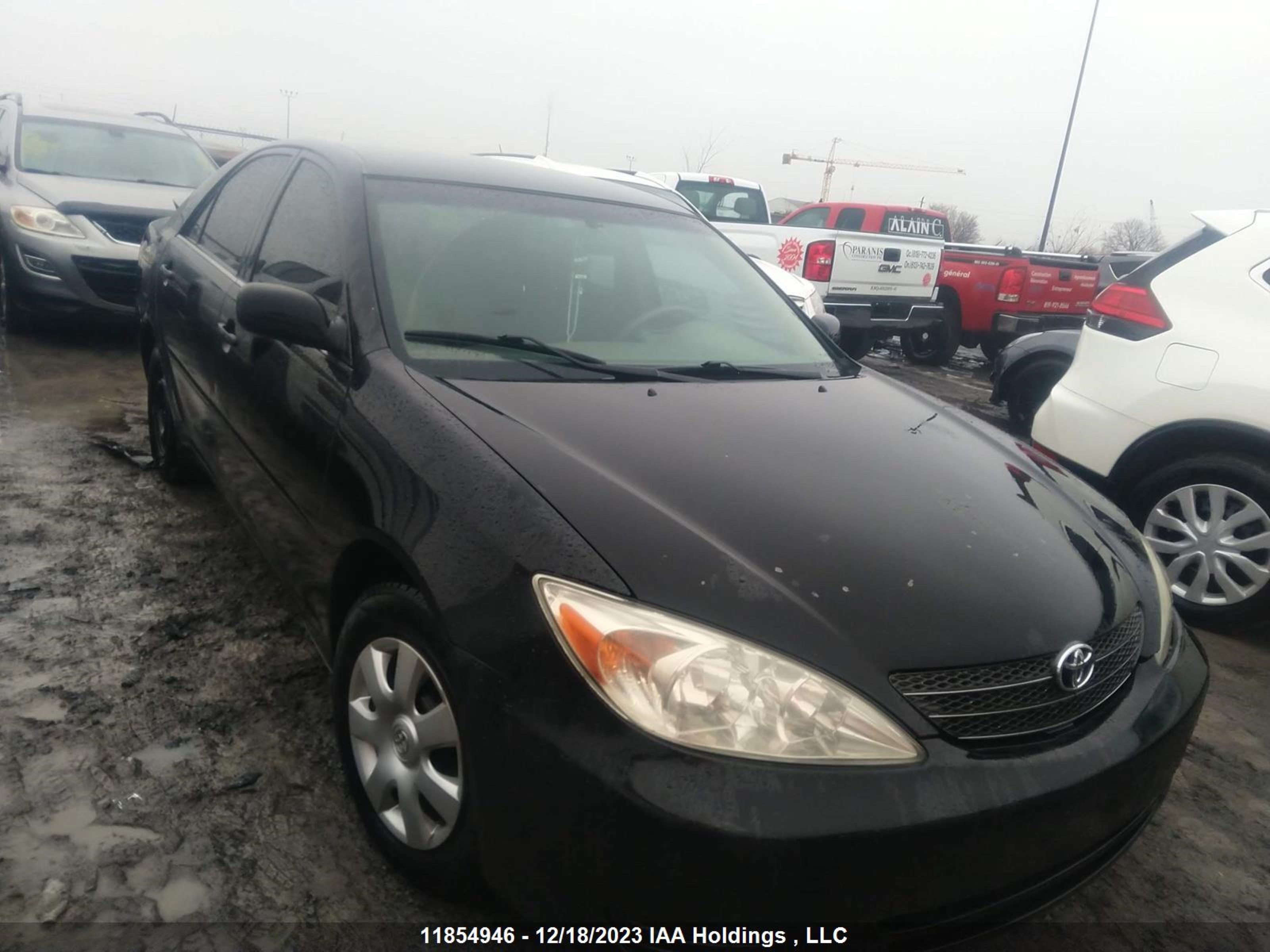 toyota camry 2003 4t1be32k33u178911