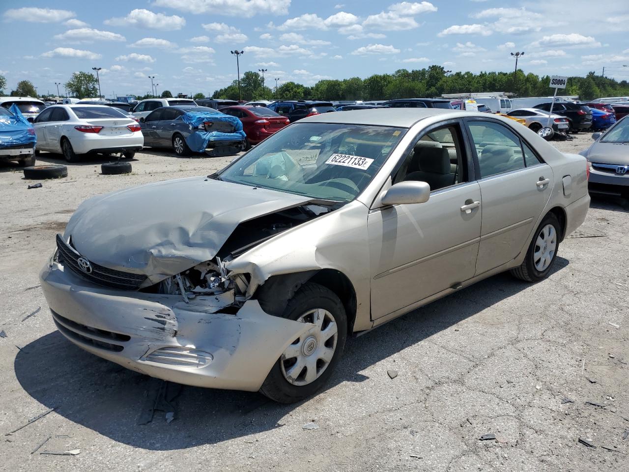 toyota camry 2003 4t1be32k33u182103