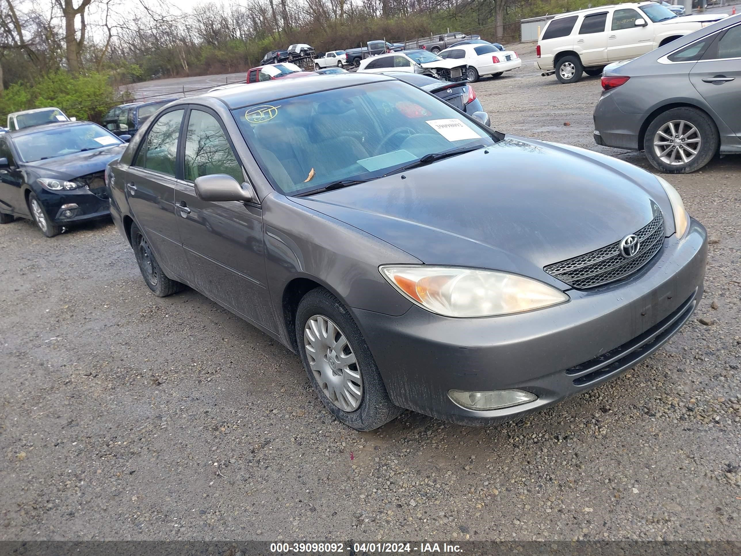 toyota camry 2003 4t1be32k33u763360