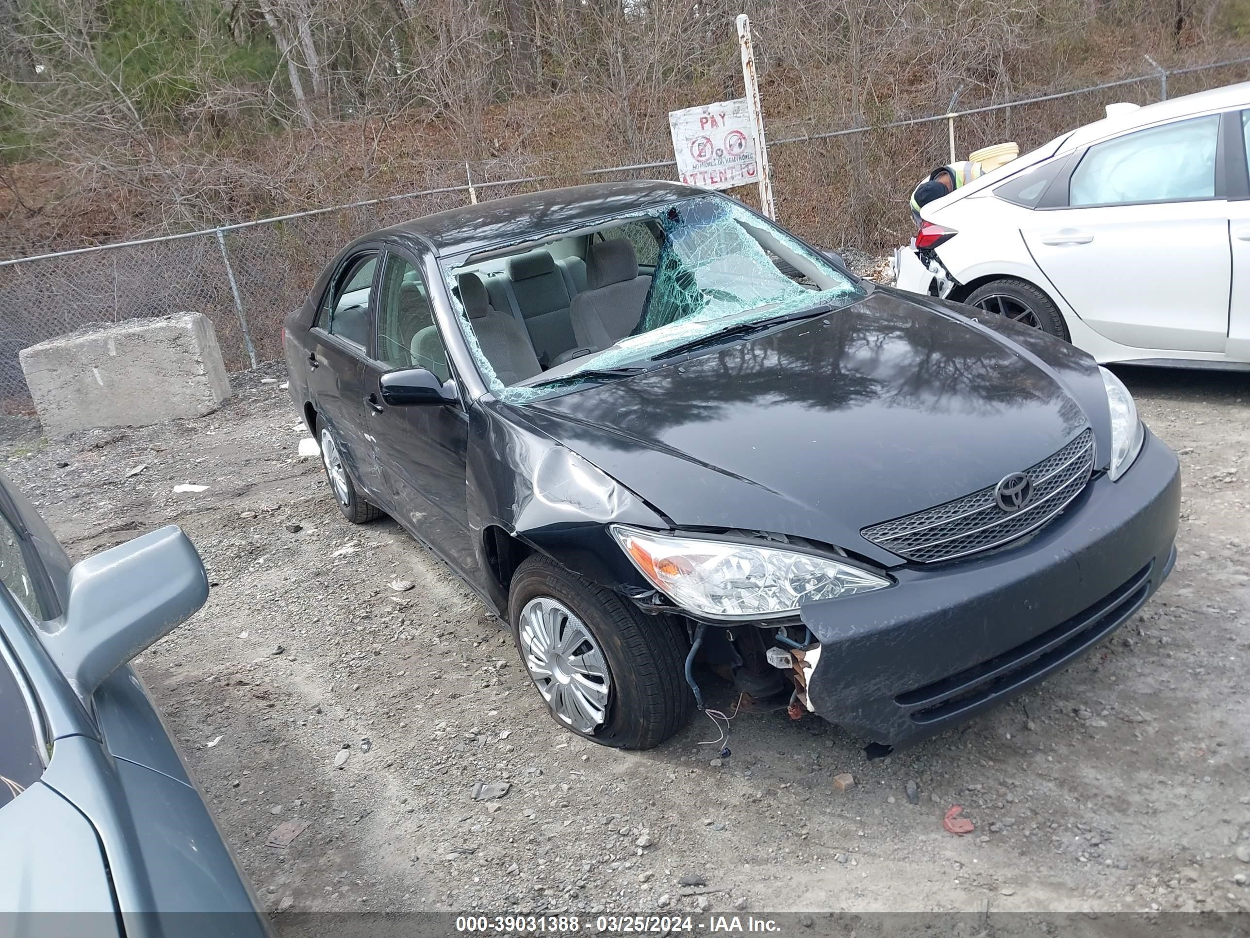 toyota camry 2004 4t1be32k34u273048