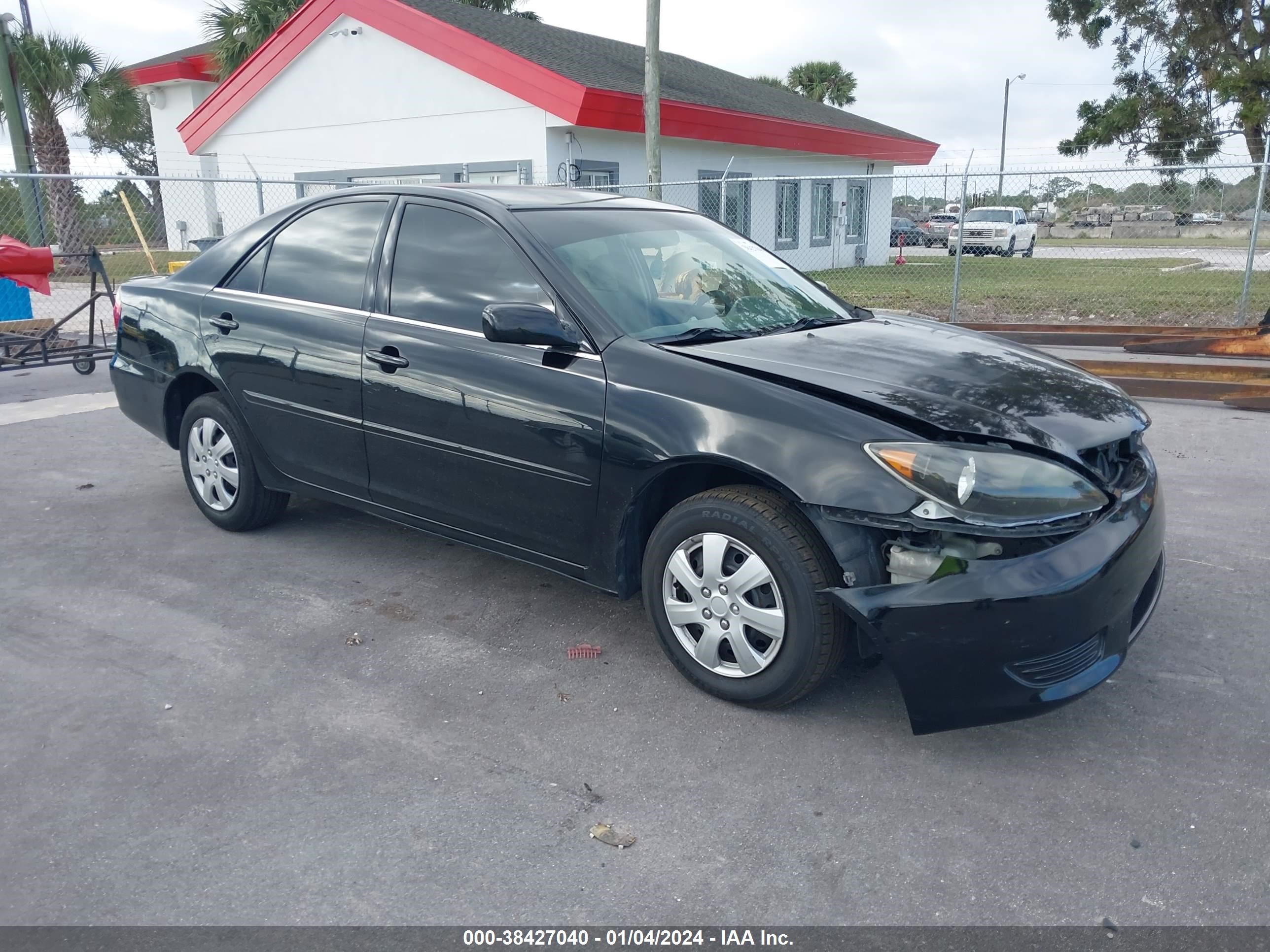 toyota camry 2005 4t1be32k35u048727