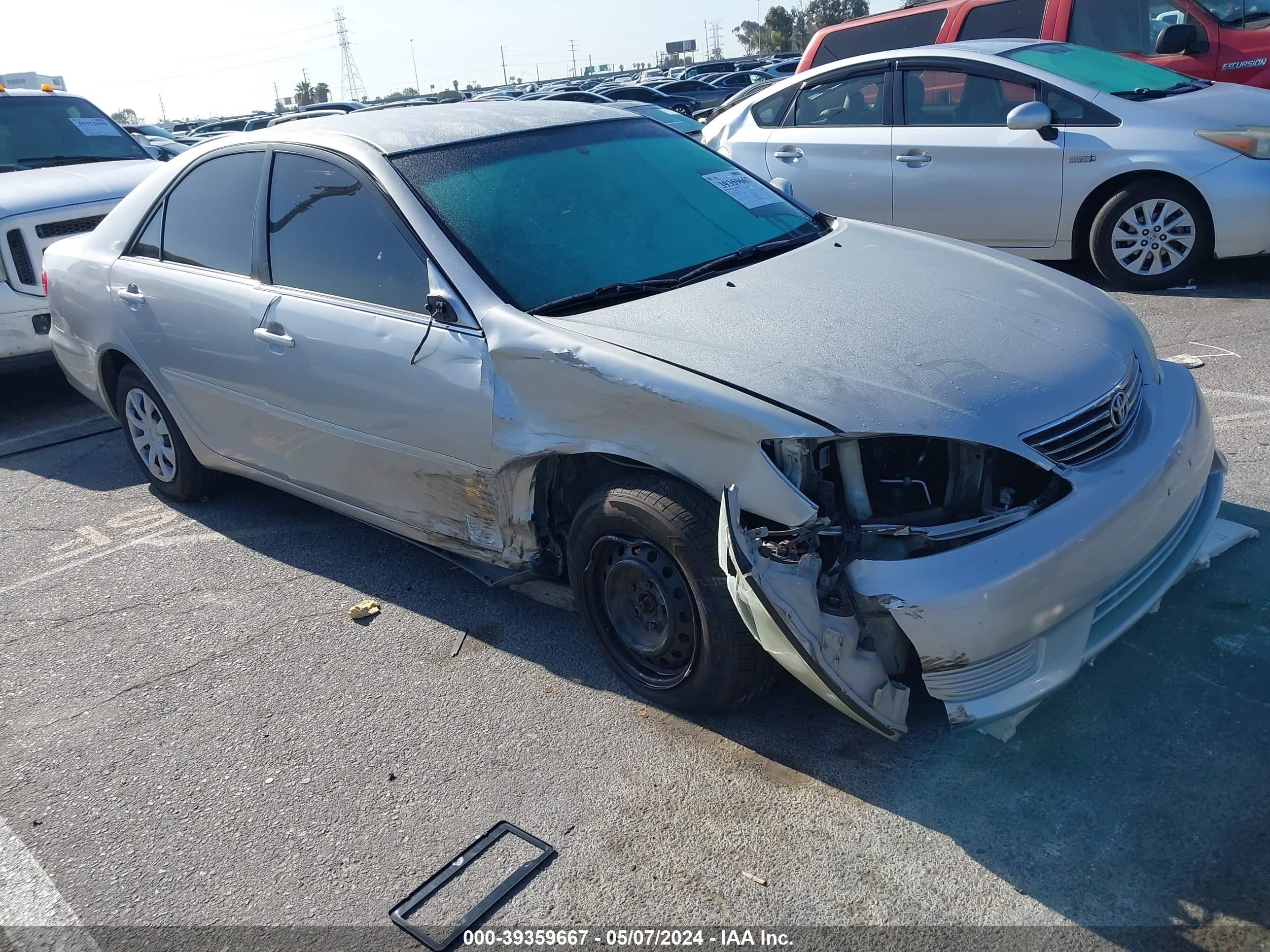 toyota camry 2006 4t1be32k36u121015