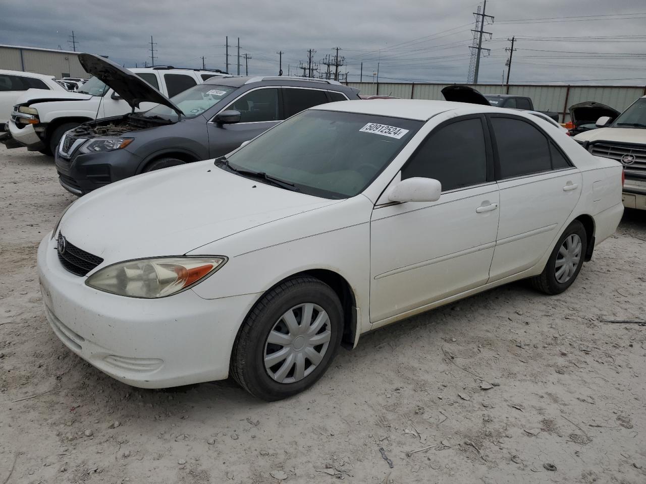 toyota camry 2002 4t1be32k42u117257