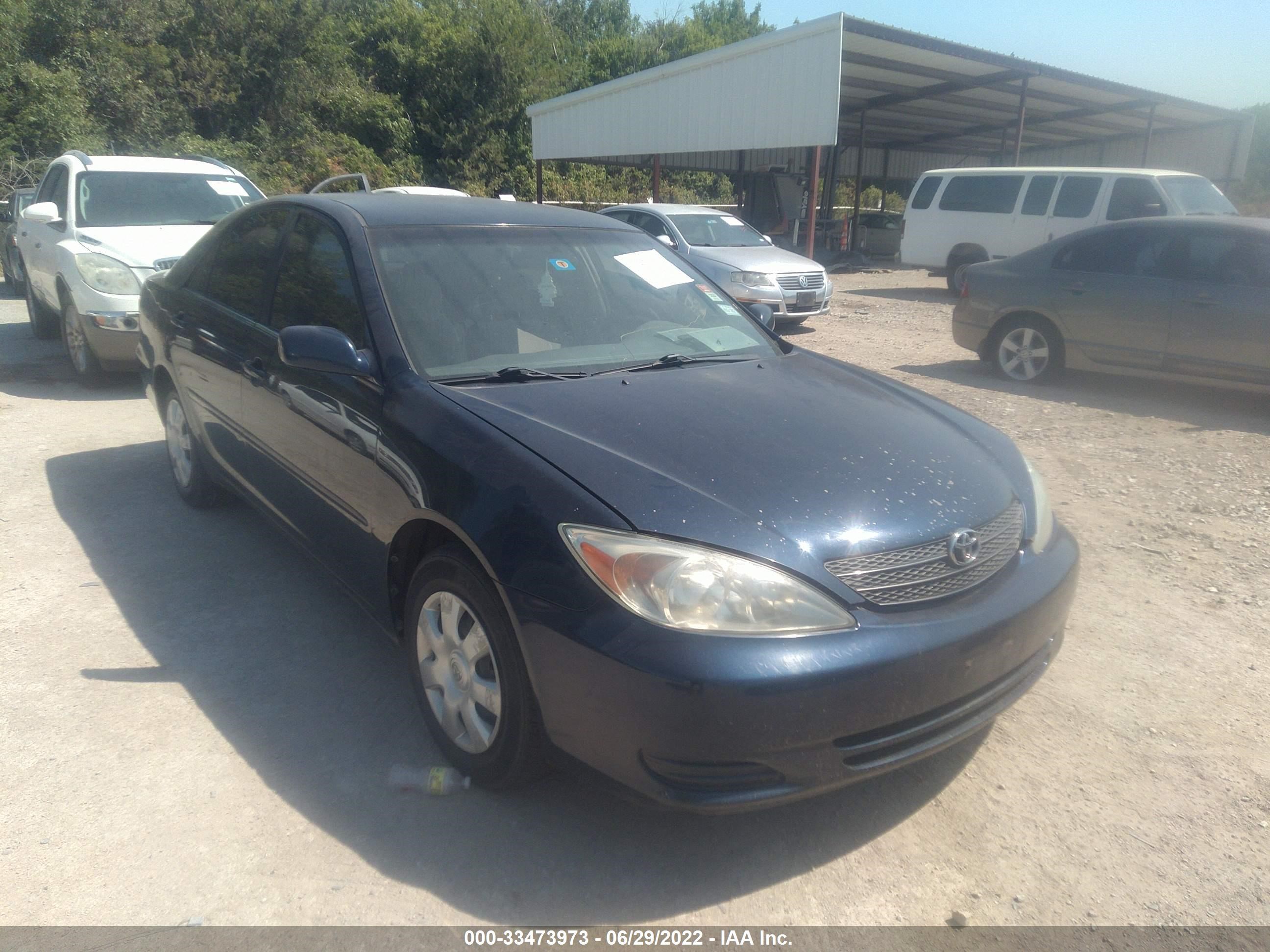 toyota camry 2003 4t1be32k43u209082