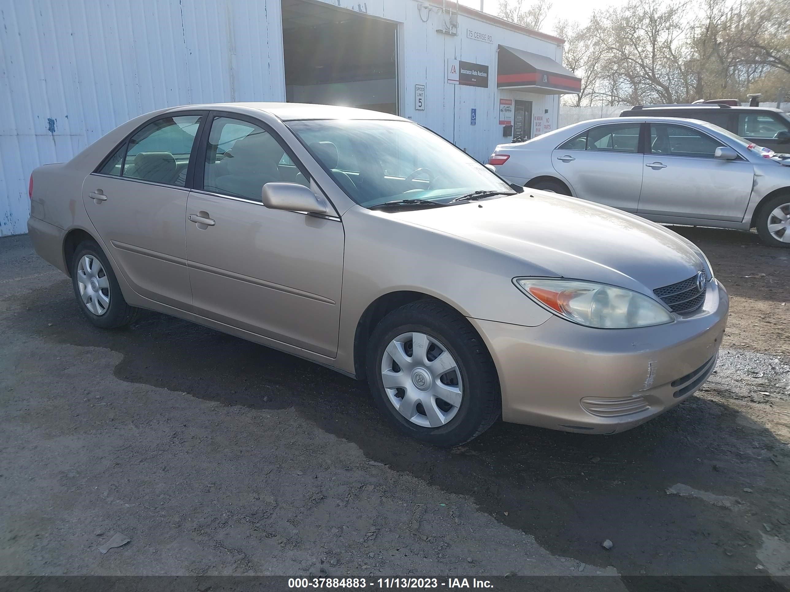 toyota camry 2003 4t1be32k43u769202