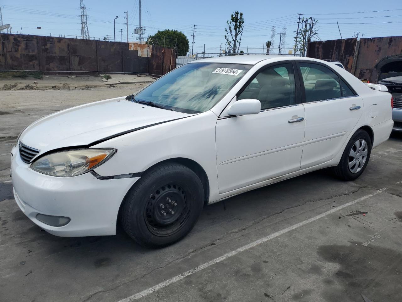 toyota camry 2004 4t1be32k44u276427