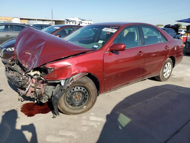 toyota camry 2004 4t1be32k44u287492