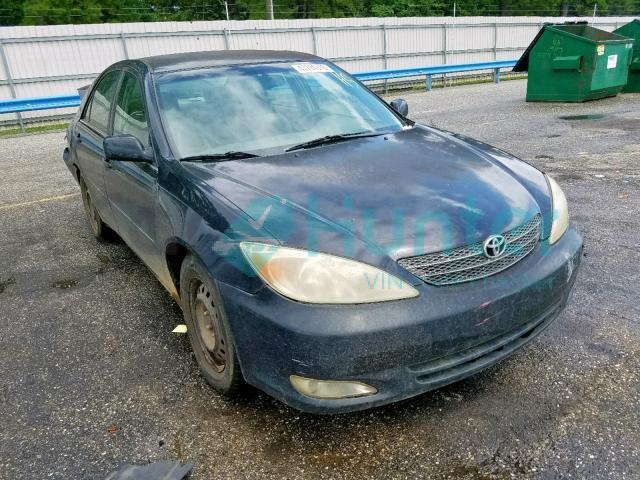 toyota camry le 2004 4t1be32k44u303920