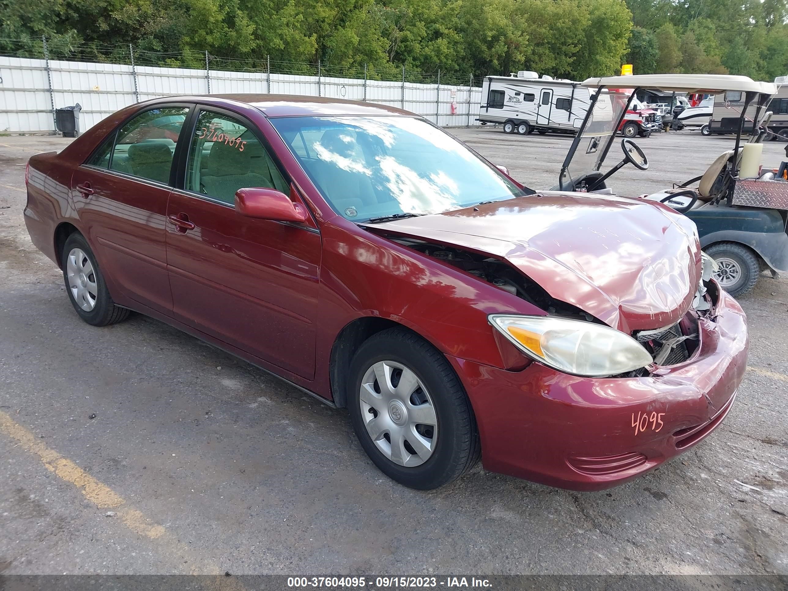 toyota camry 2004 4t1be32k44u321043