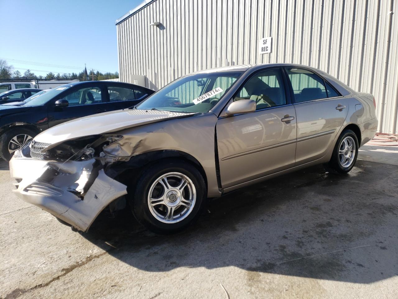 toyota camry 2004 4t1be32k44u874050