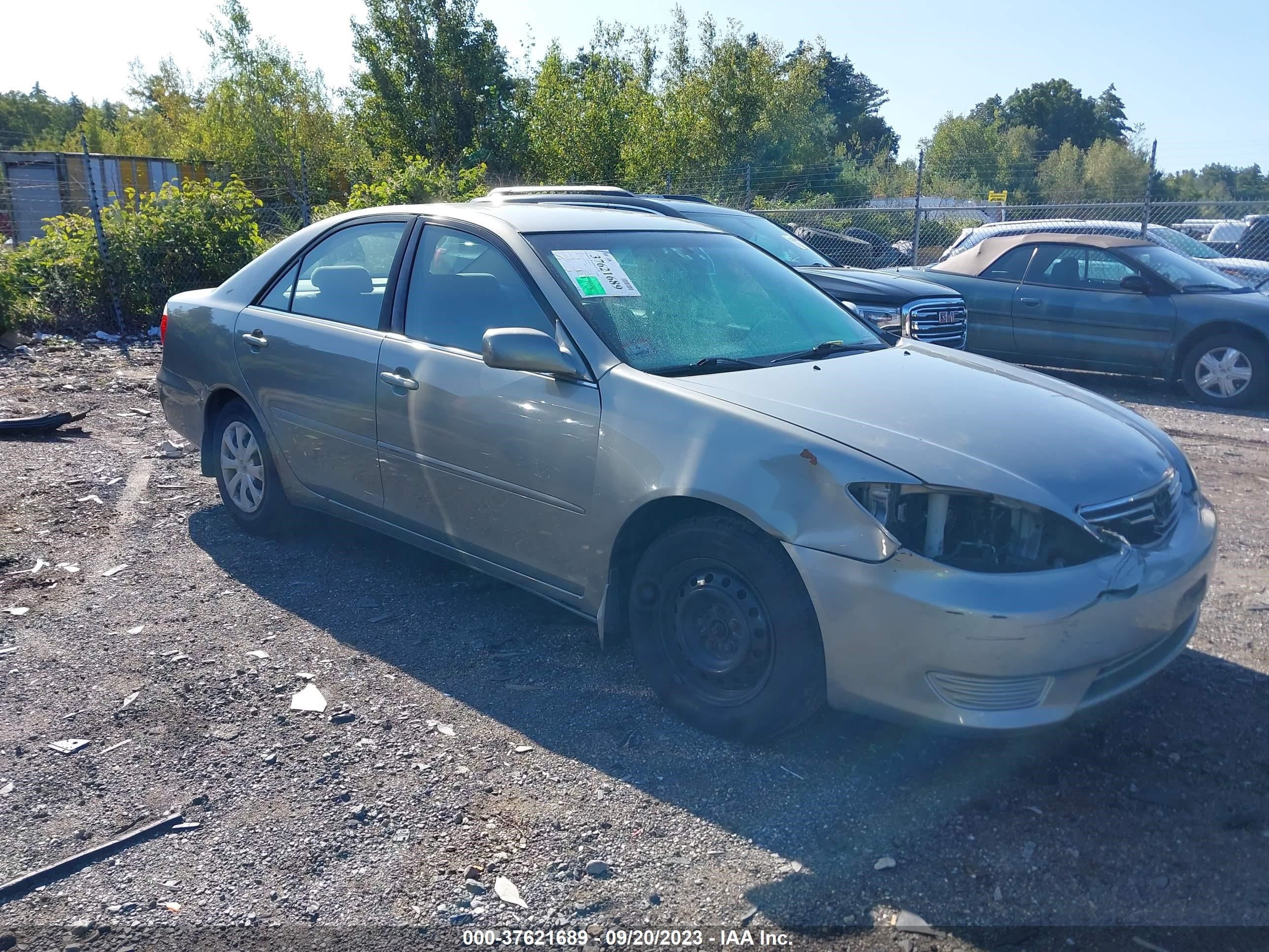 toyota camry 2005 4t1be32k45u594288