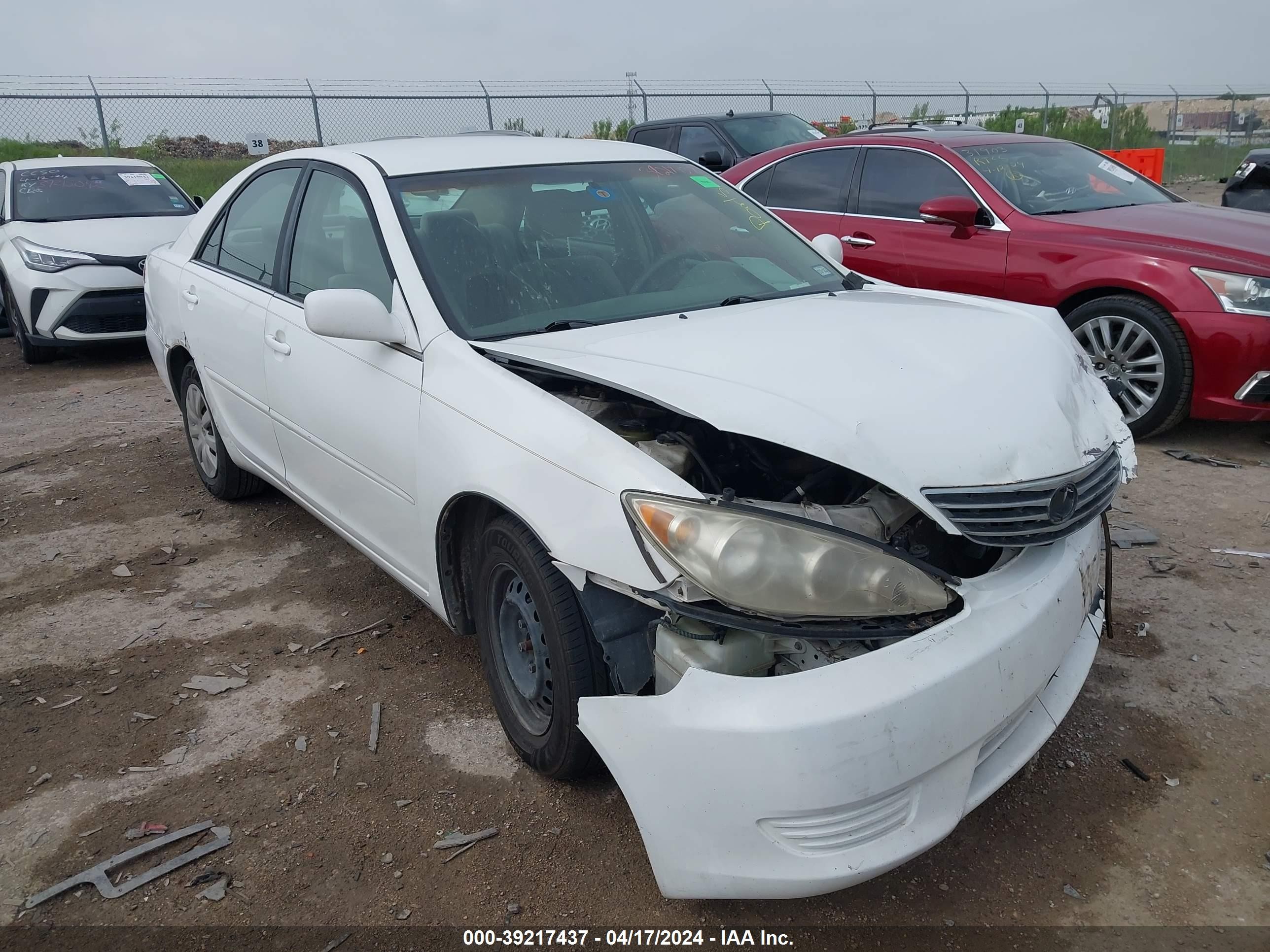 toyota camry 2005 4t1be32k45u627533