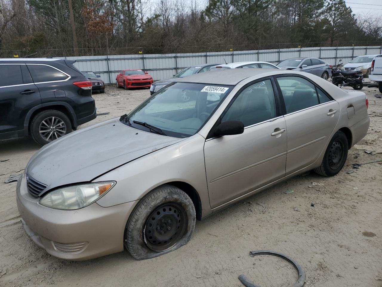 toyota camry 2006 4t1be32k46u658217