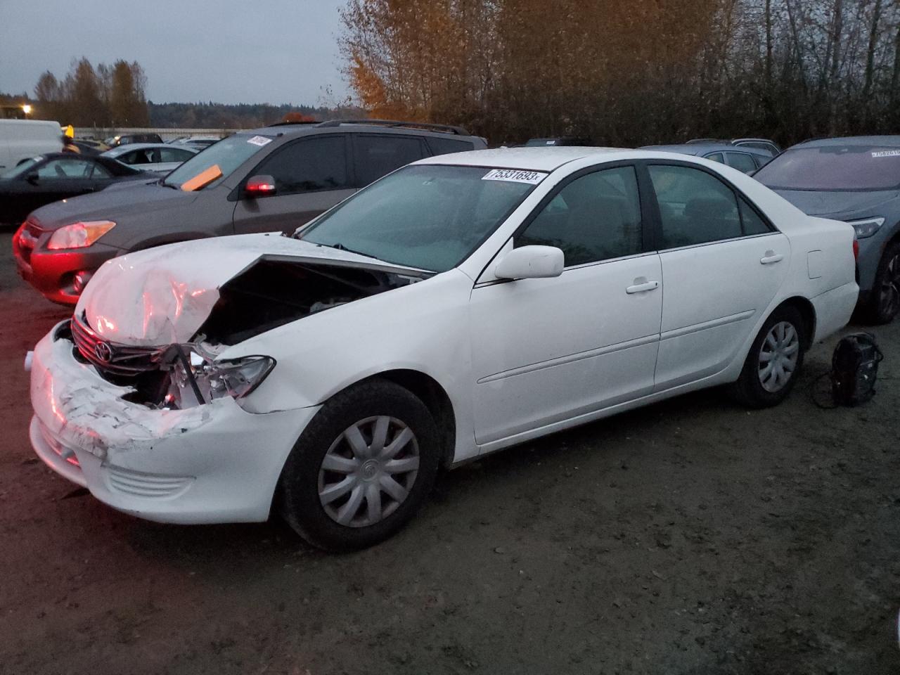 toyota camry 2006 4t1be32k46u721199