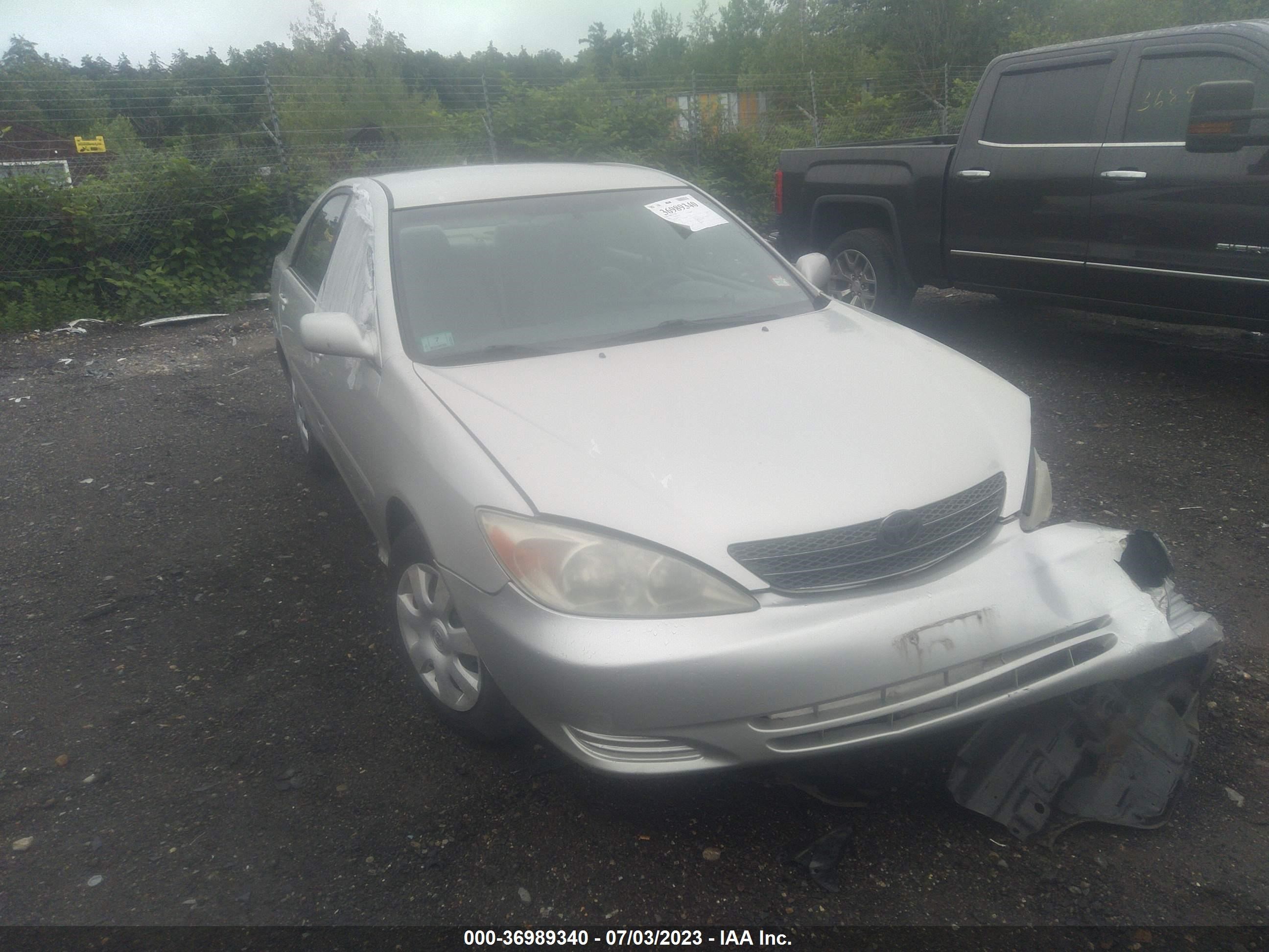 toyota camry 2003 4t1be32k53u207373