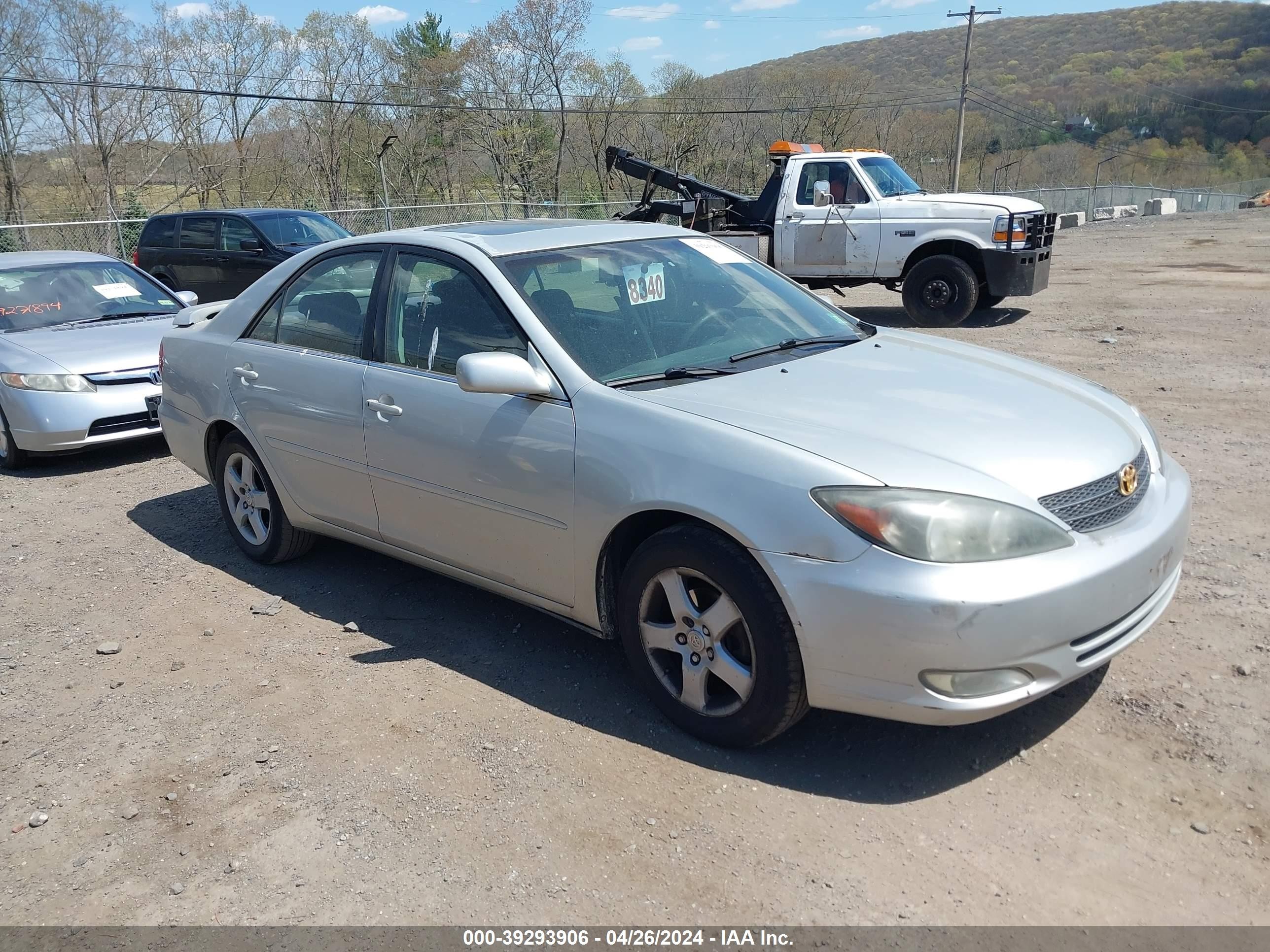 toyota camry 2003 4t1be32k53u723622