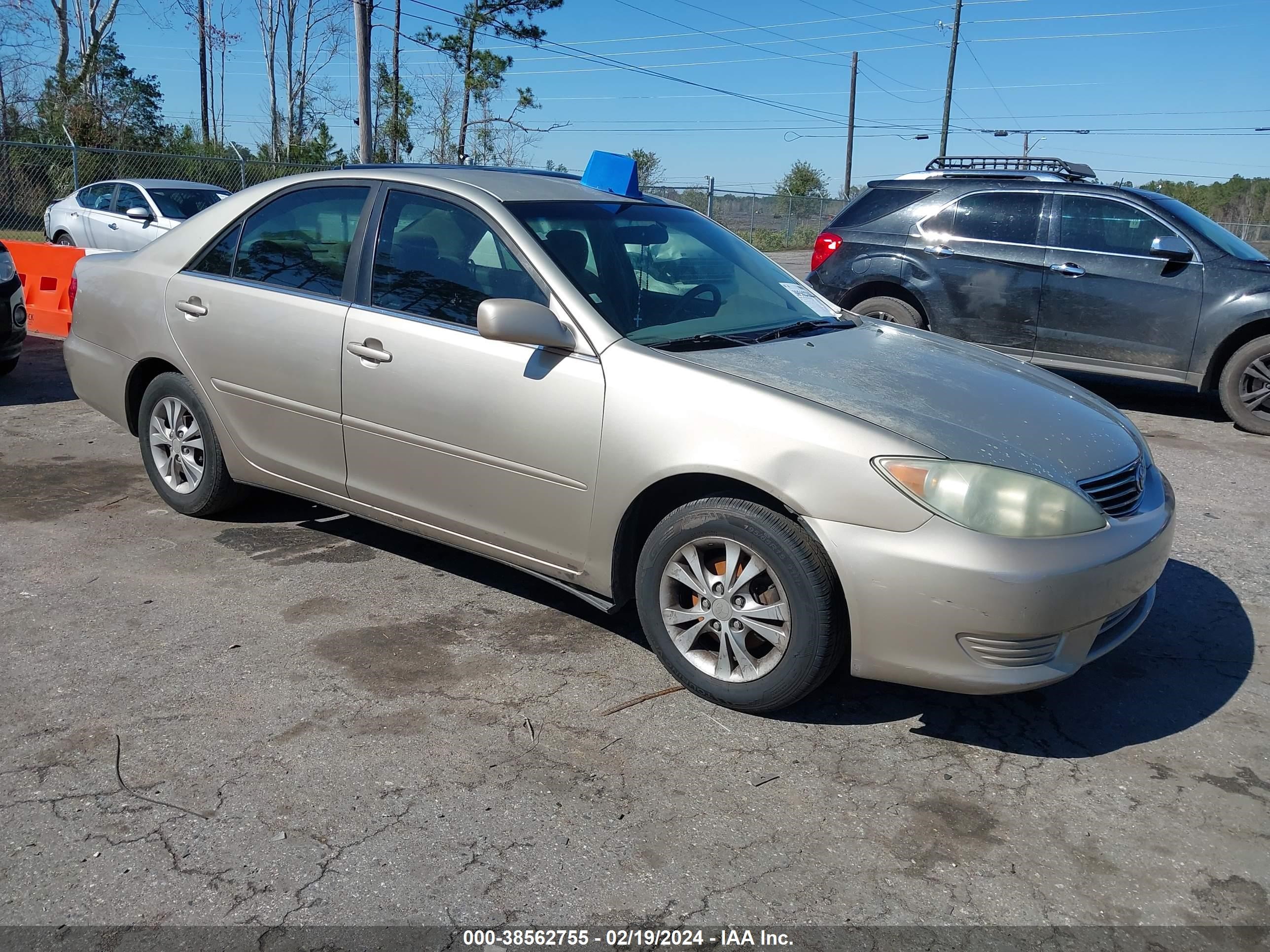 toyota camry 2005 4t1be32k55u394570