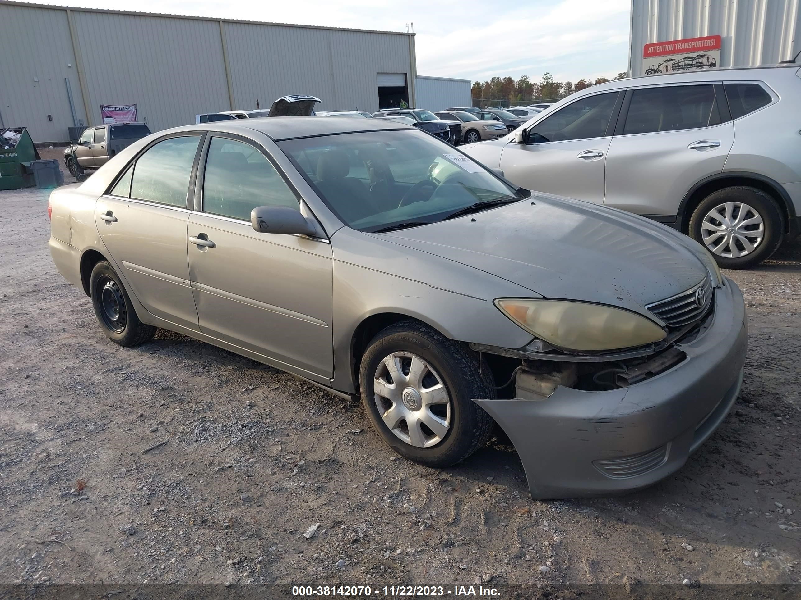 toyota camry 2005 4t1be32k55u637505