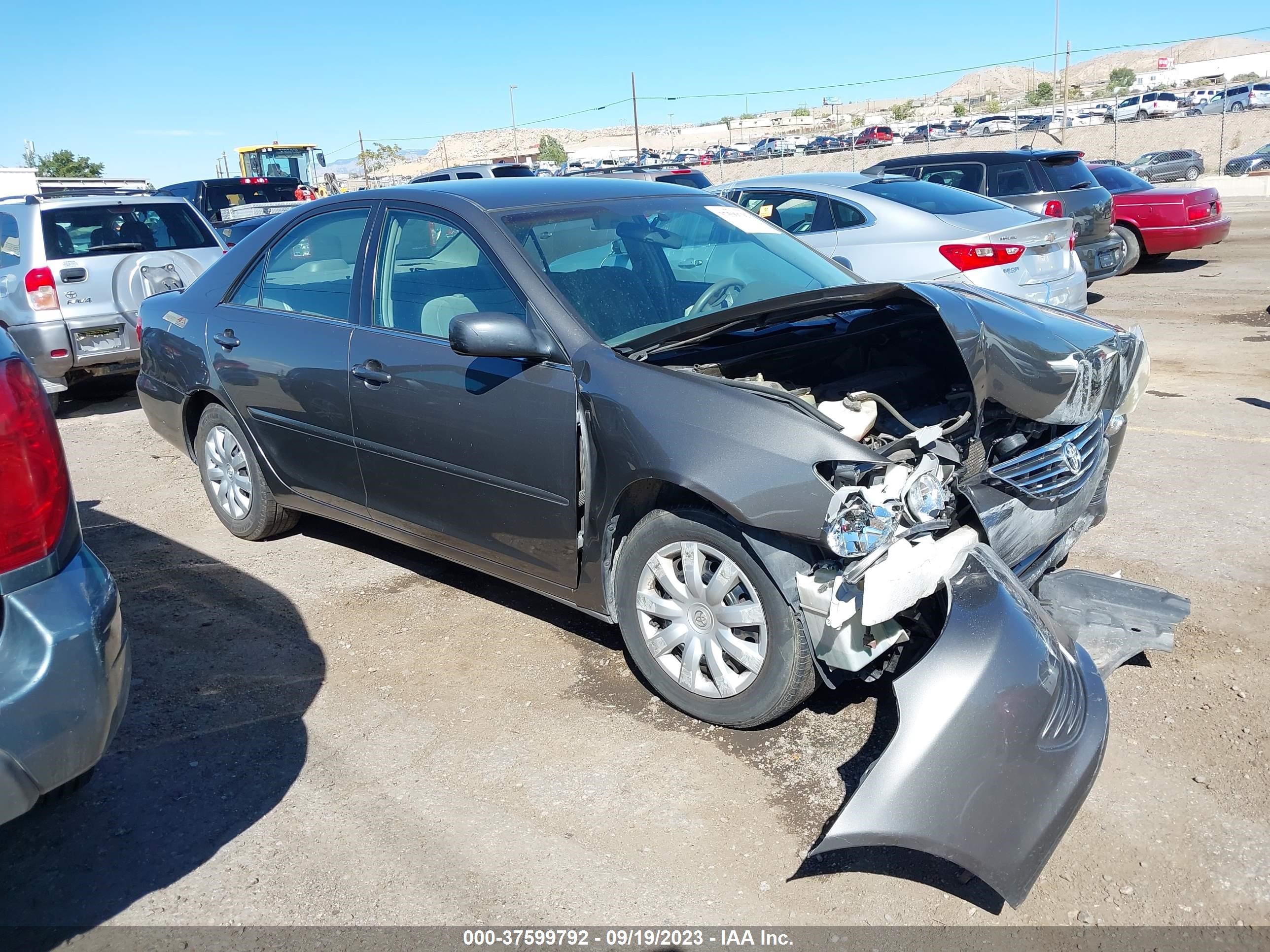 toyota camry 2005 4t1be32k55u969962