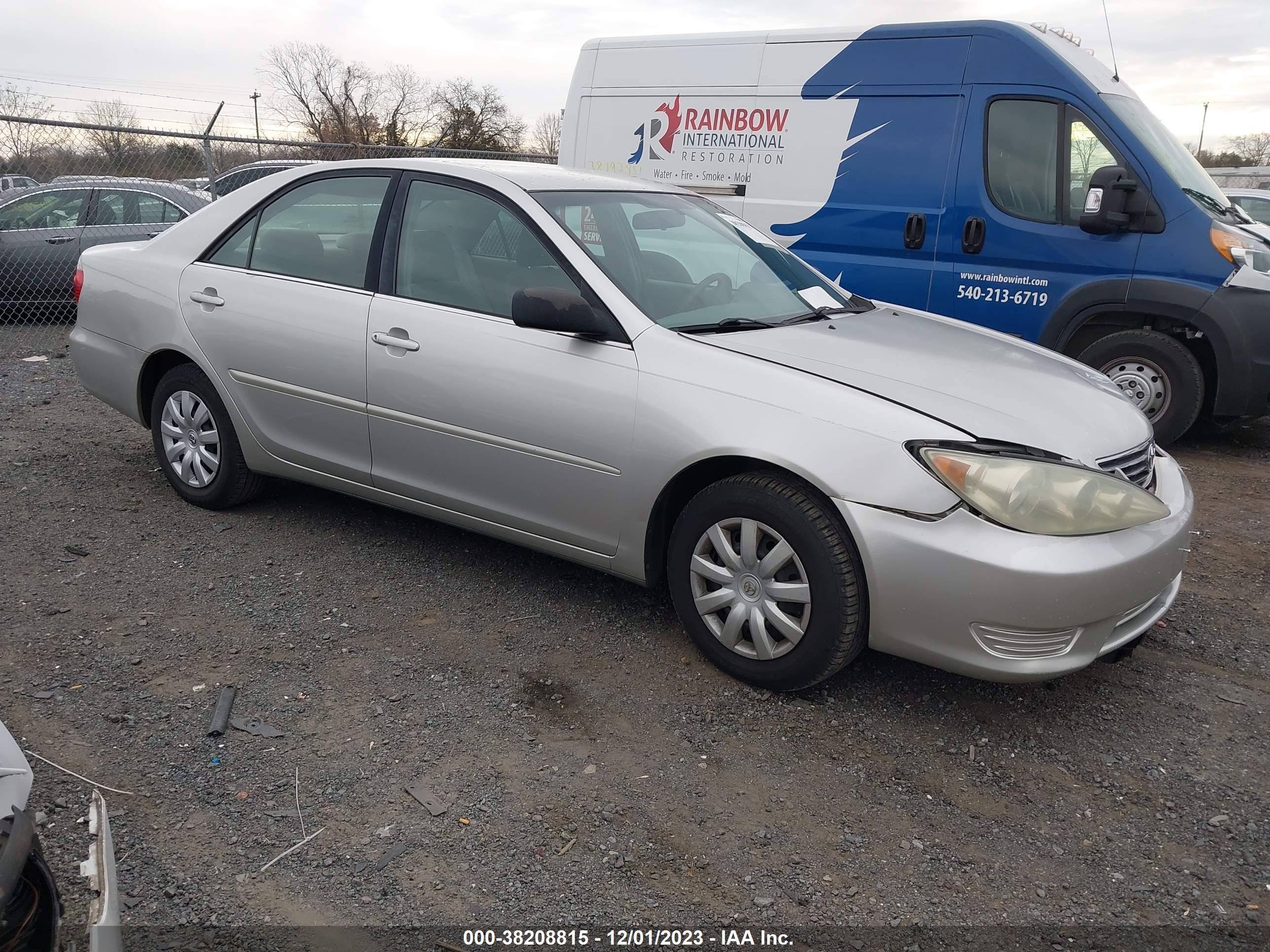 toyota camry 2005 4t1be32k55u975485