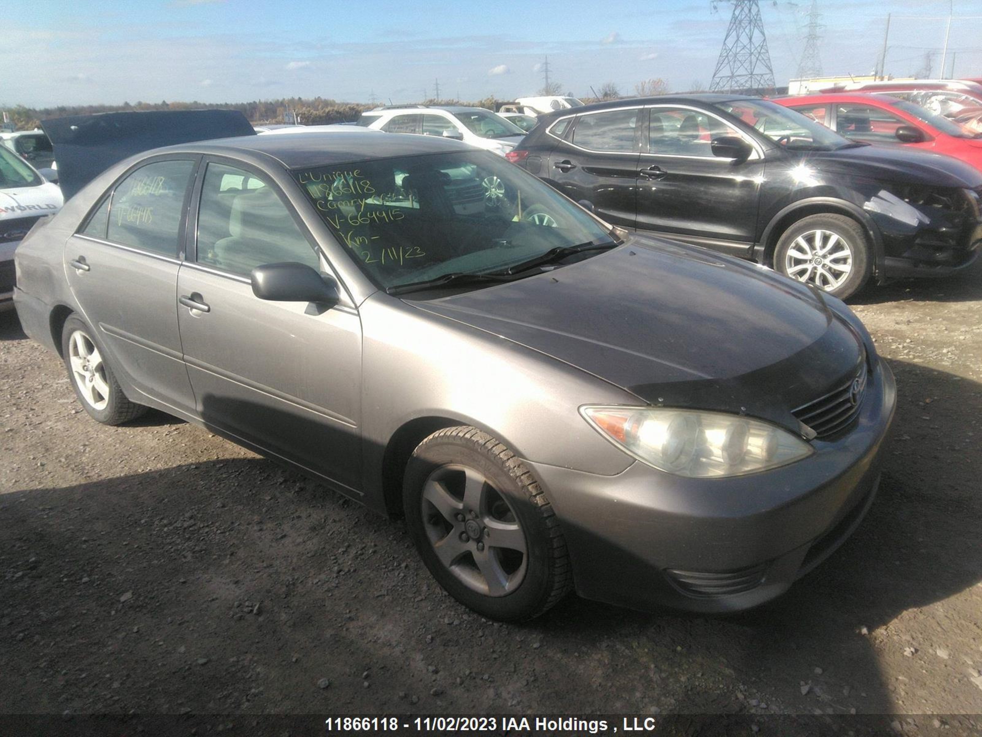 toyota camry 2006 4t1be32k56u664415