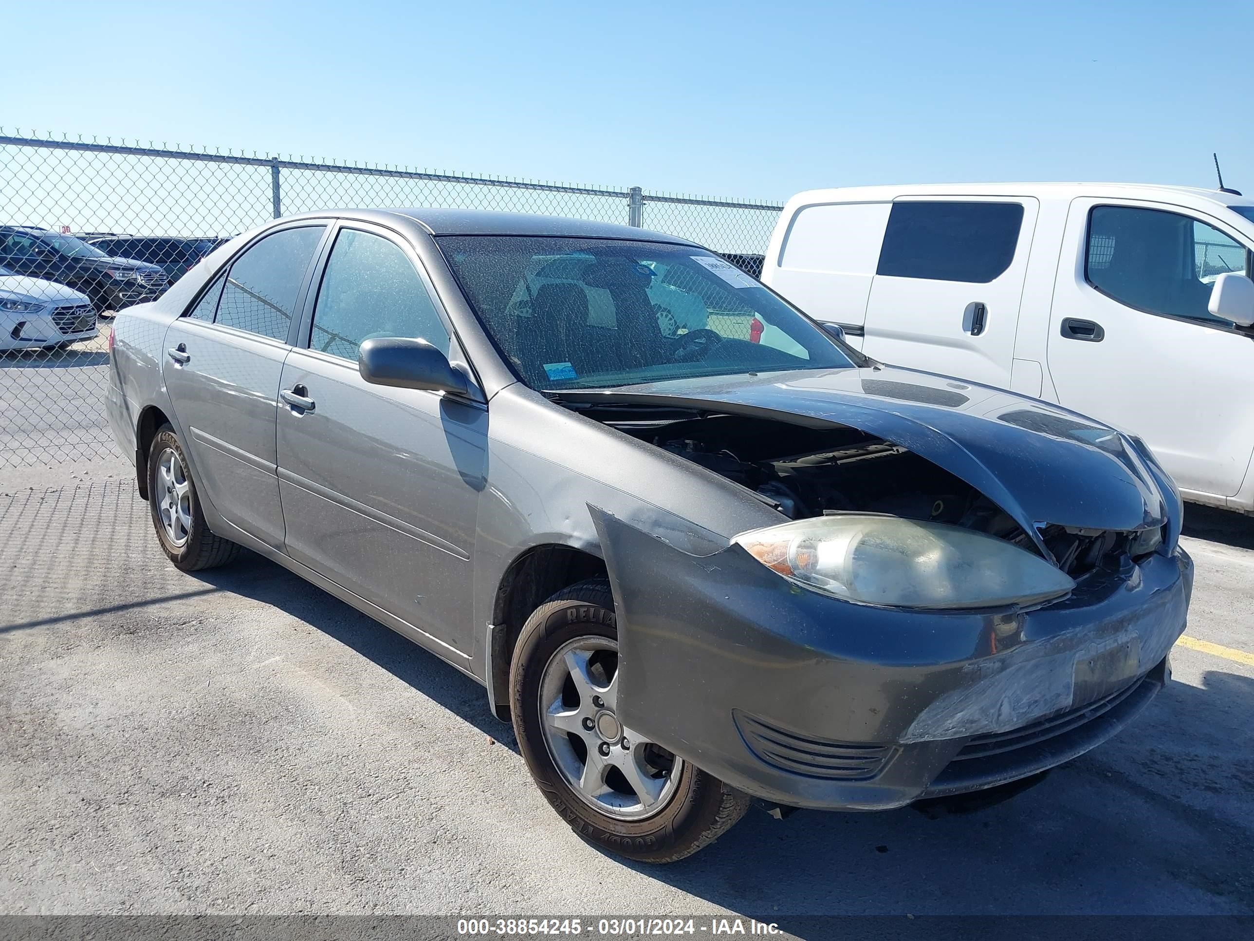 toyota camry 2006 4t1be32k56u711605