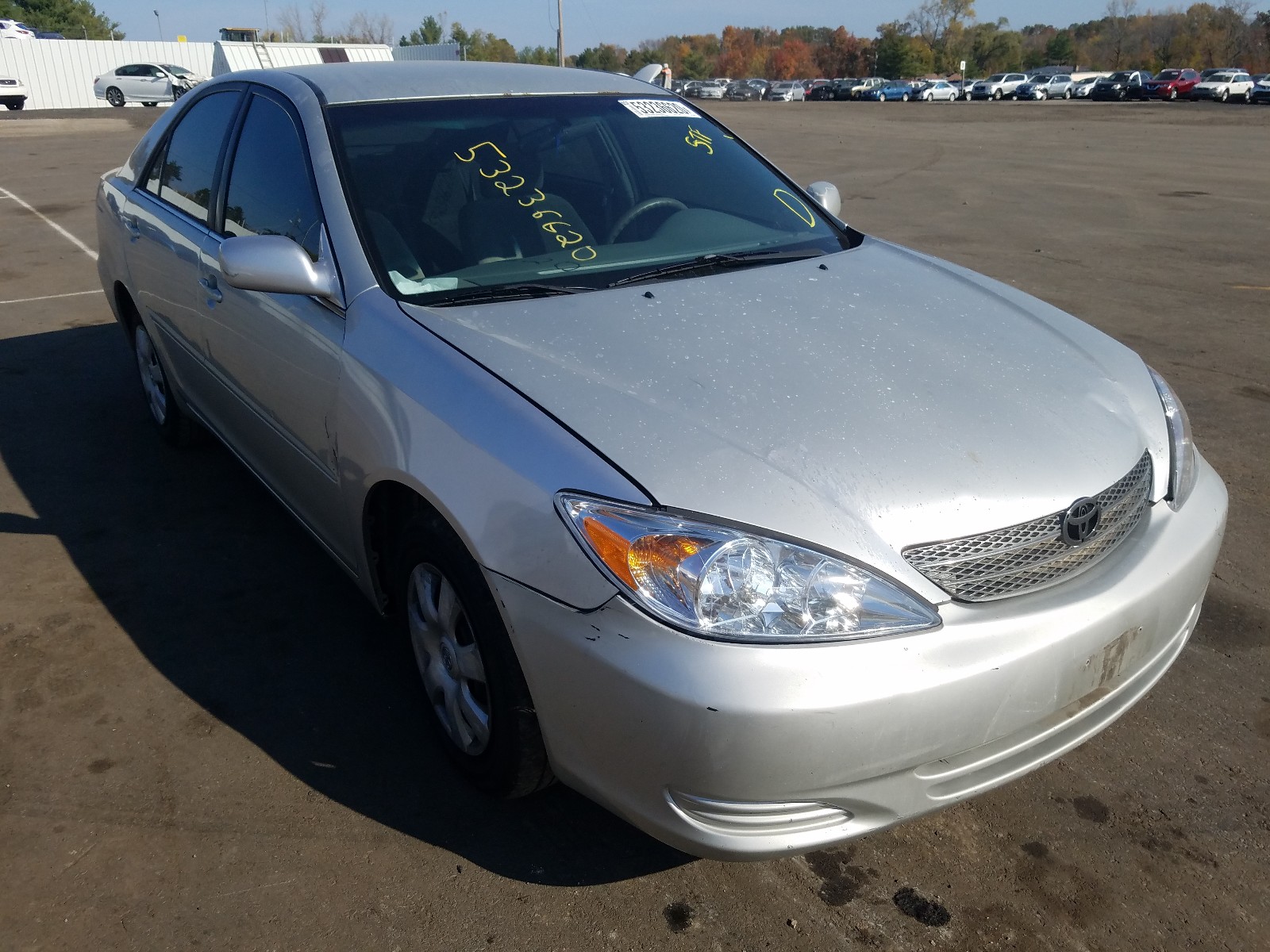 toyota camry le 2002 4t1be32k62u507941