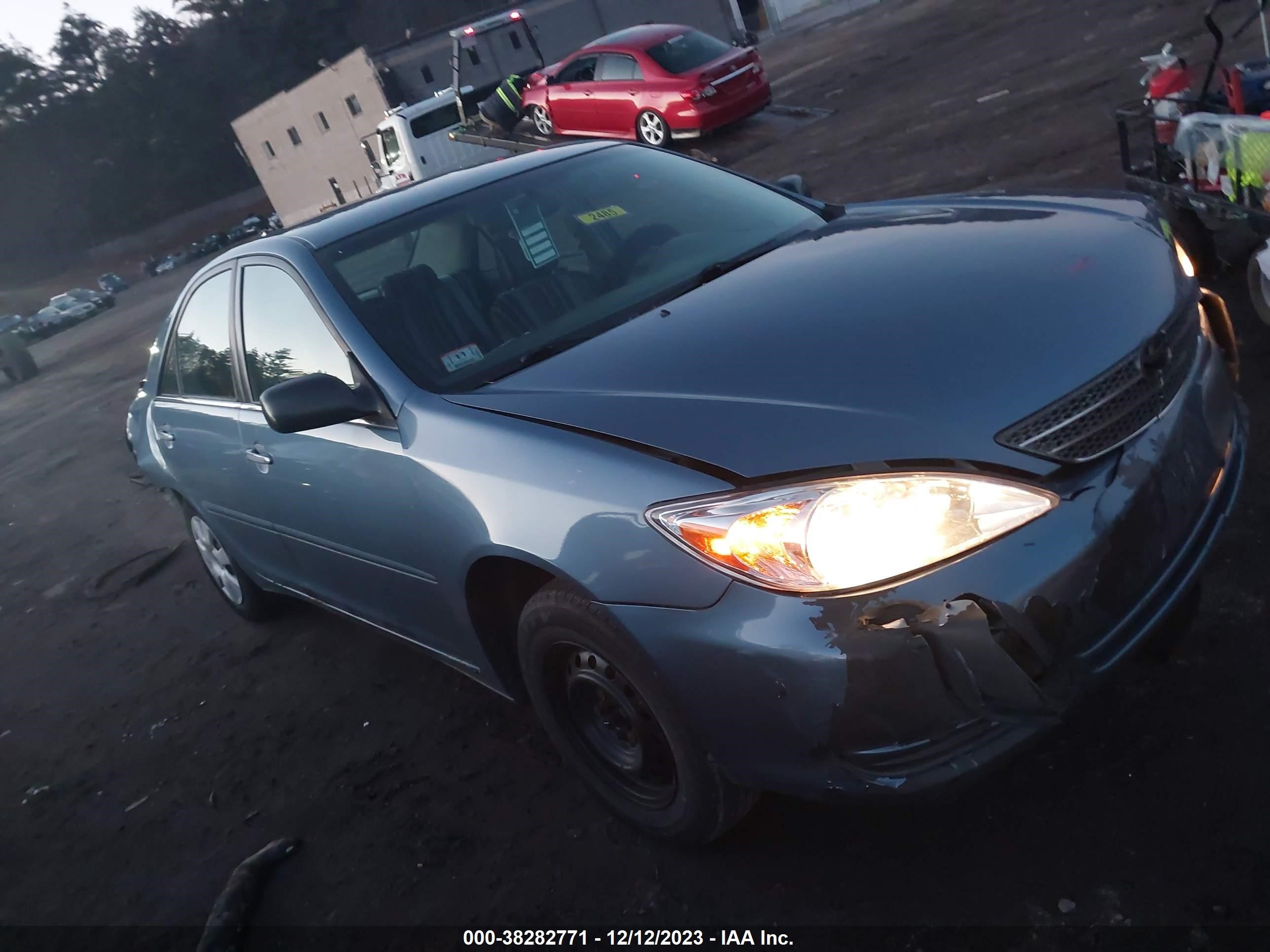 toyota camry 2002 4t1be32k62u550577