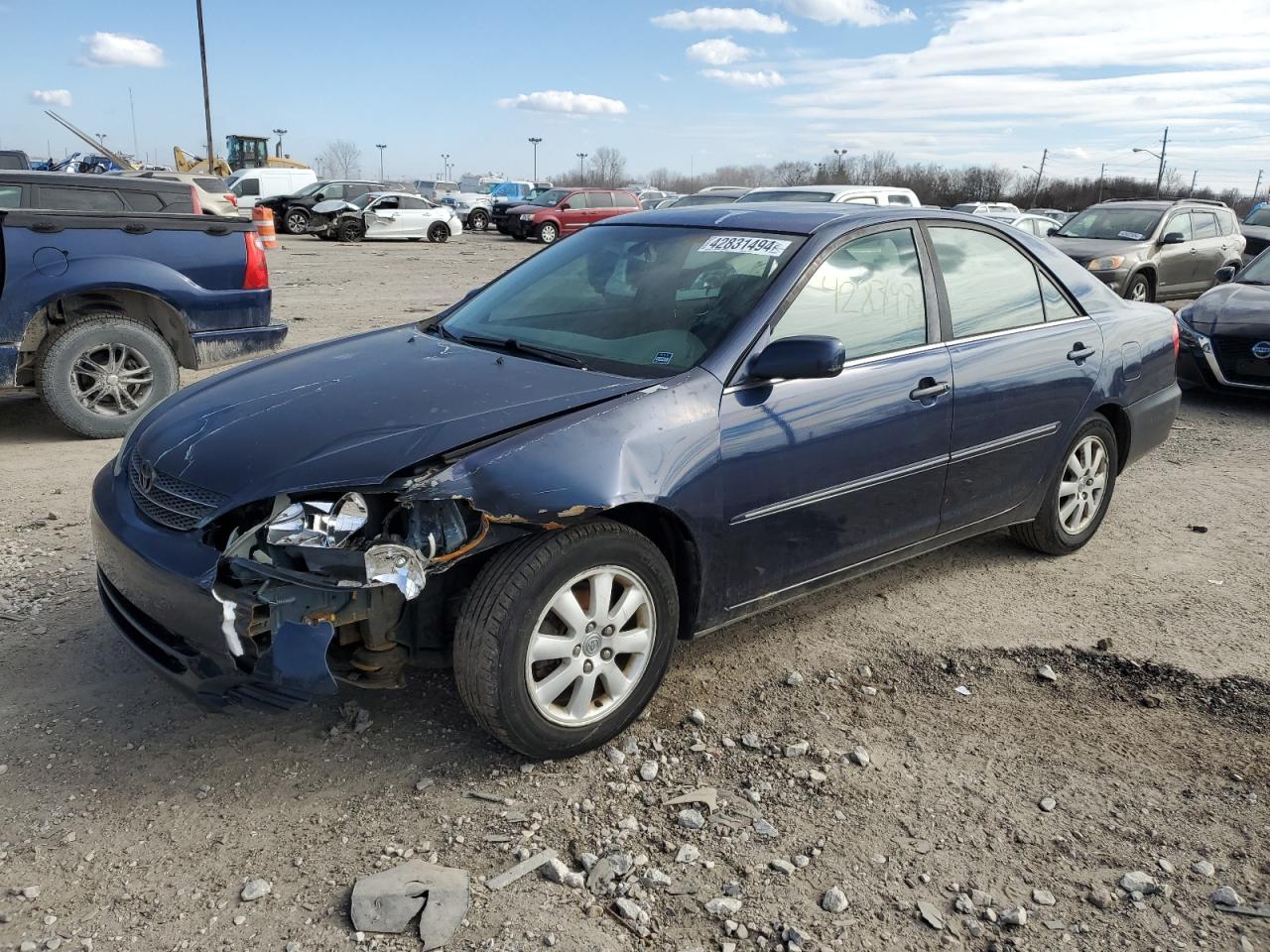 toyota camry 2002 4t1be32k62u592604