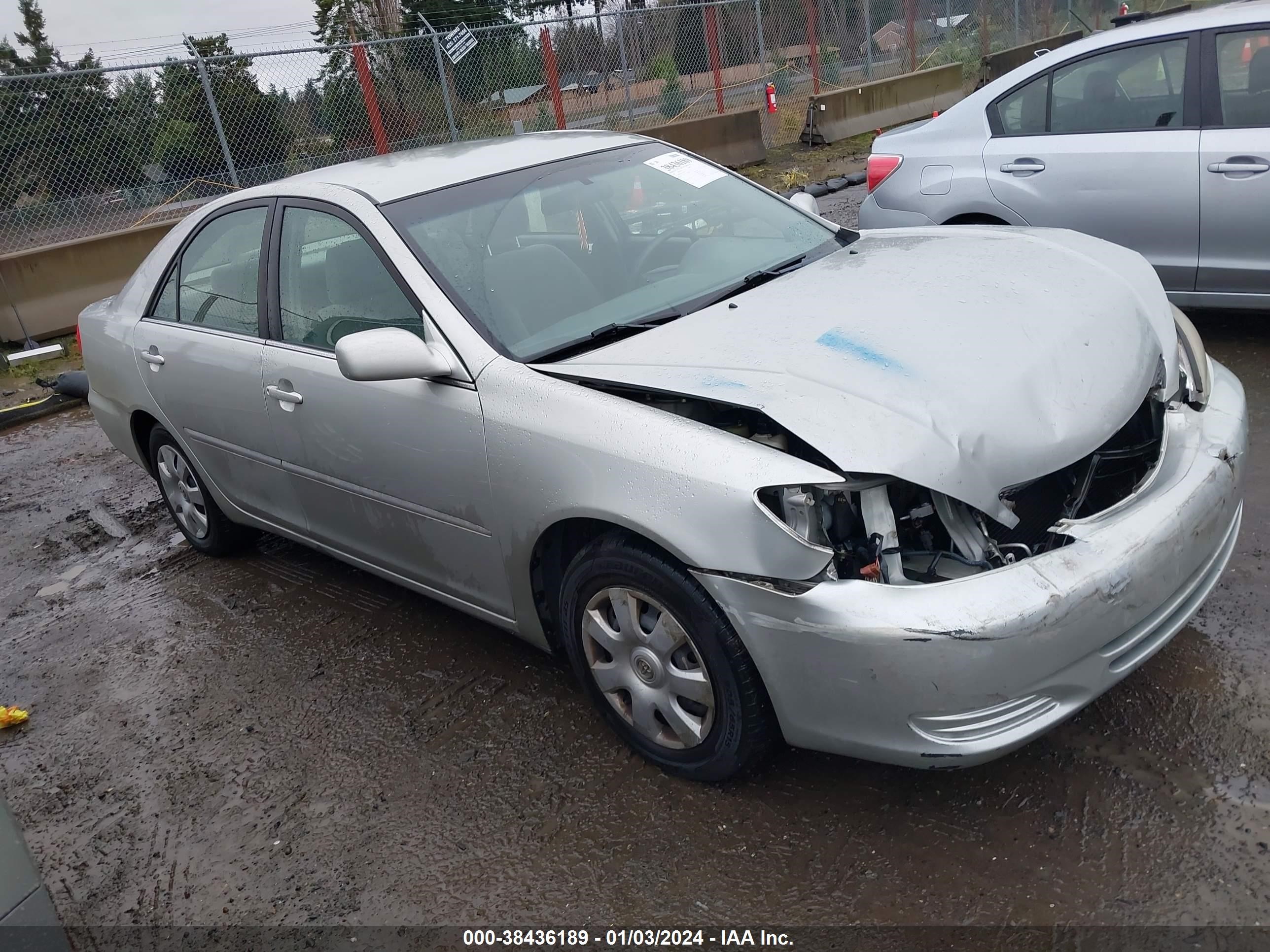 toyota camry 2003 4t1be32k63u193306