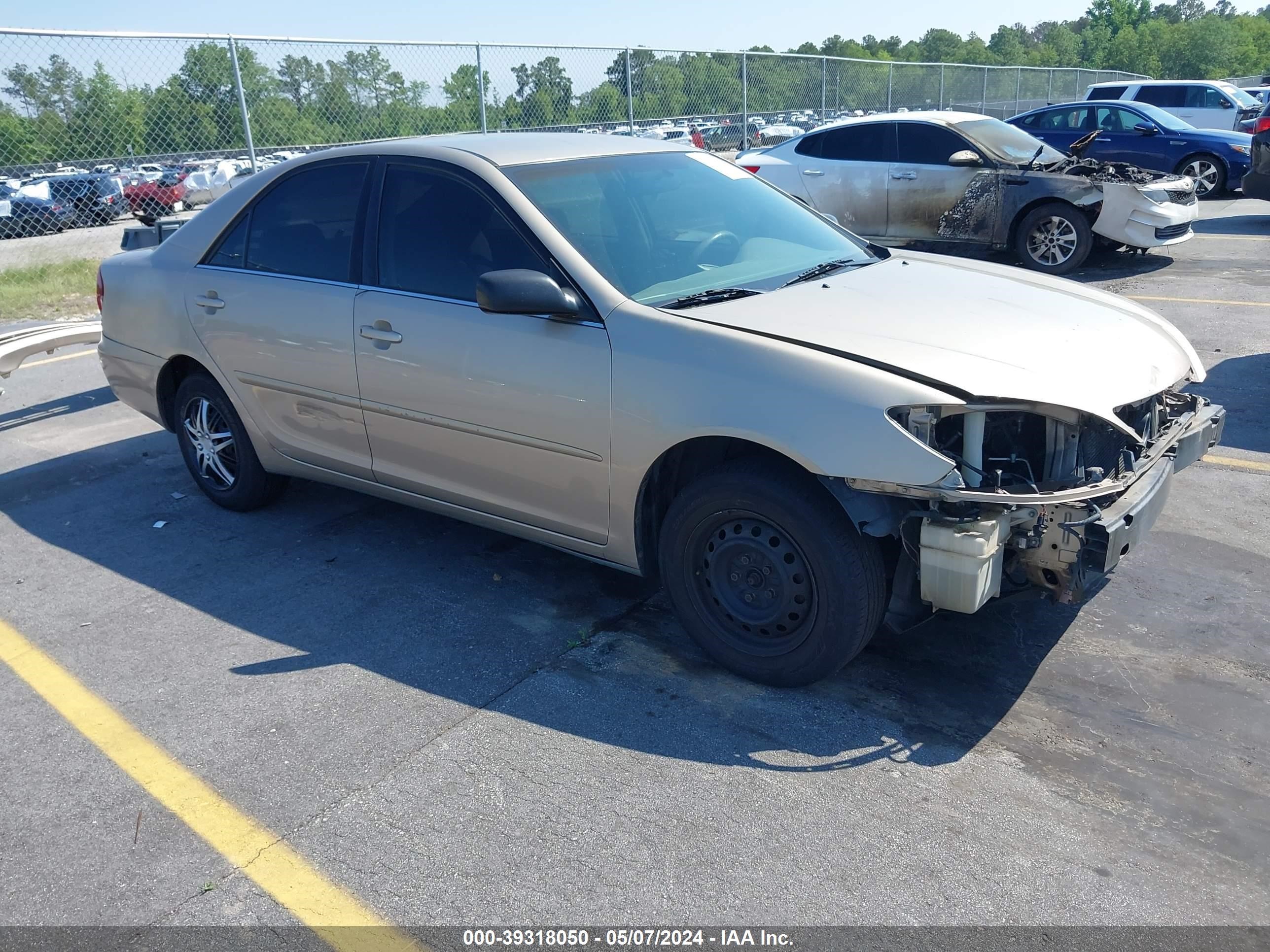 toyota camry 2004 4t1be32k64u806316