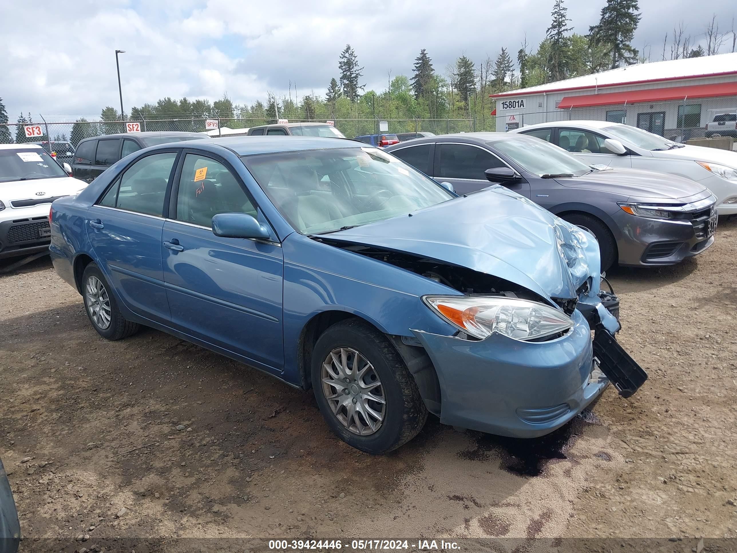 toyota camry 2004 4t1be32k64u891013