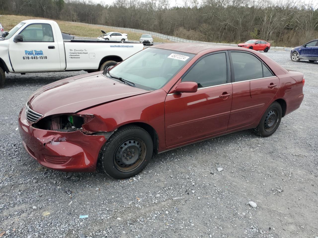 toyota camry 2005 4t1be32k65u064842