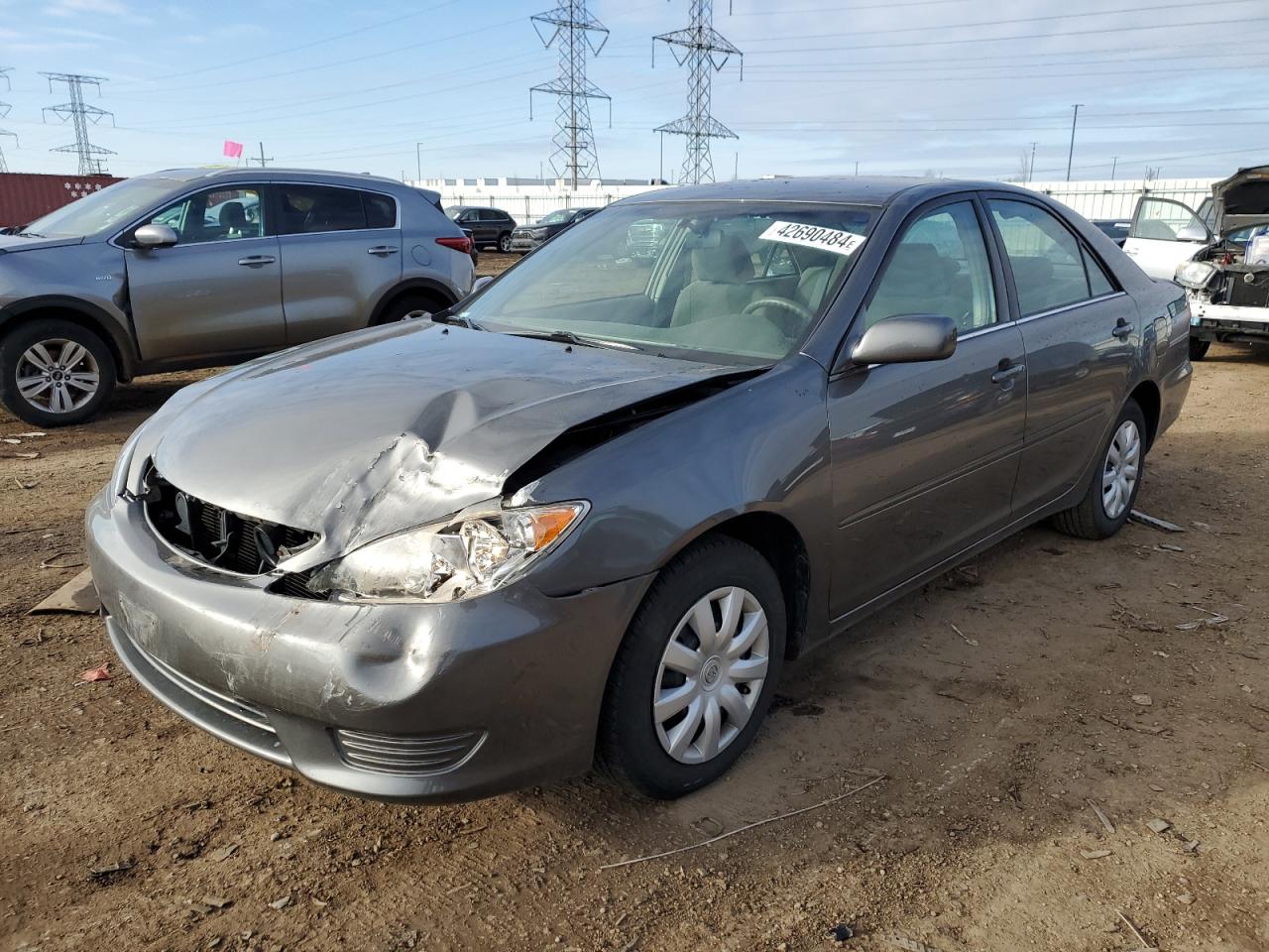 toyota camry 2005 4t1be32k65u950918