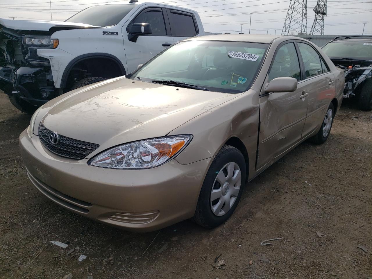 toyota camry 2002 4t1be32k72u111601