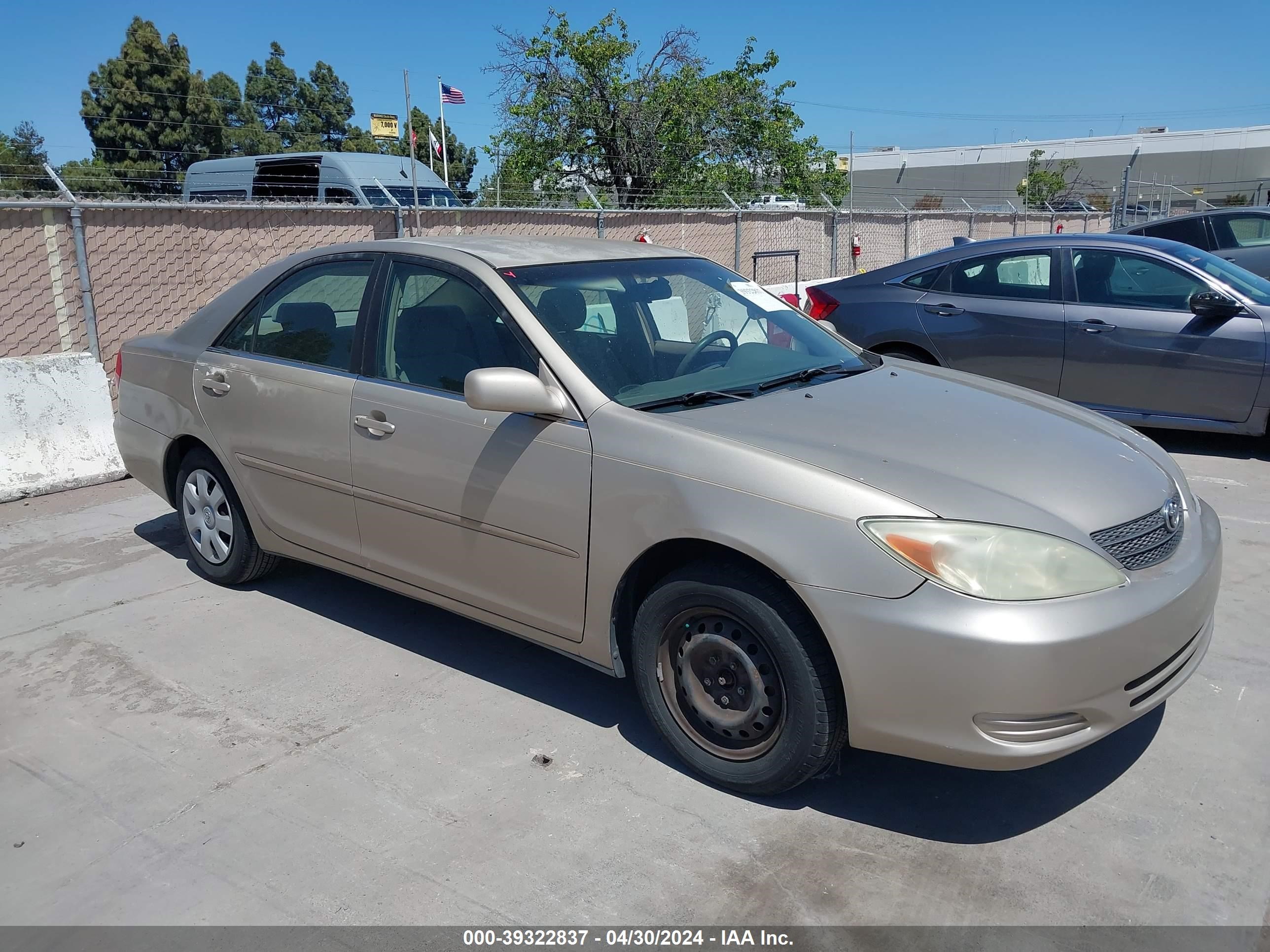 toyota camry 2003 4t1be32k73u176725