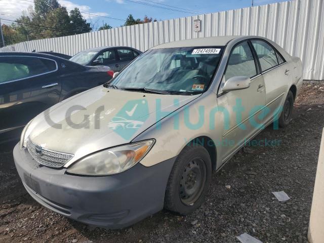 toyota camry le 2003 4t1be32k73u691210
