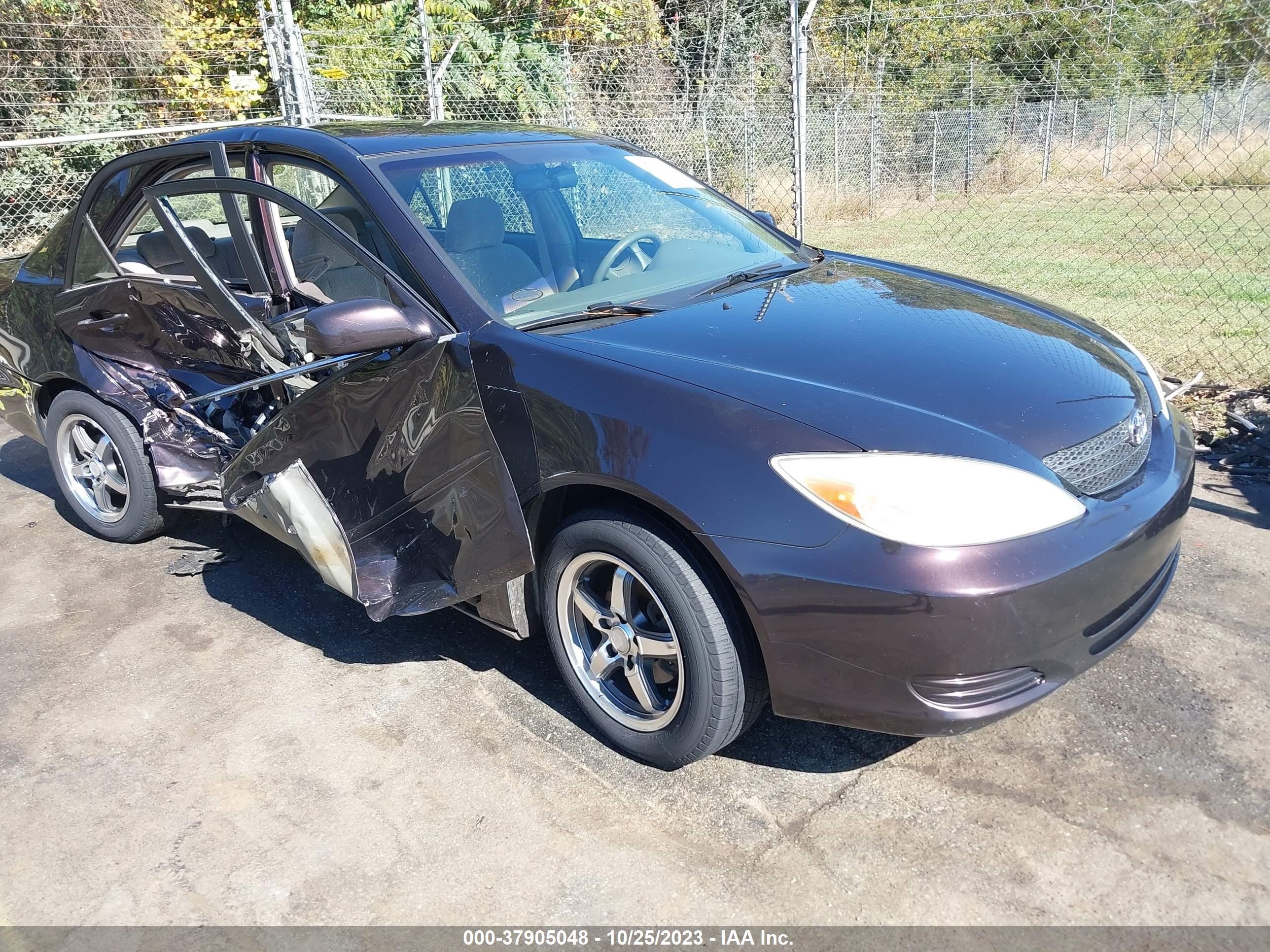 toyota camry 2003 4t1be32k73u745038