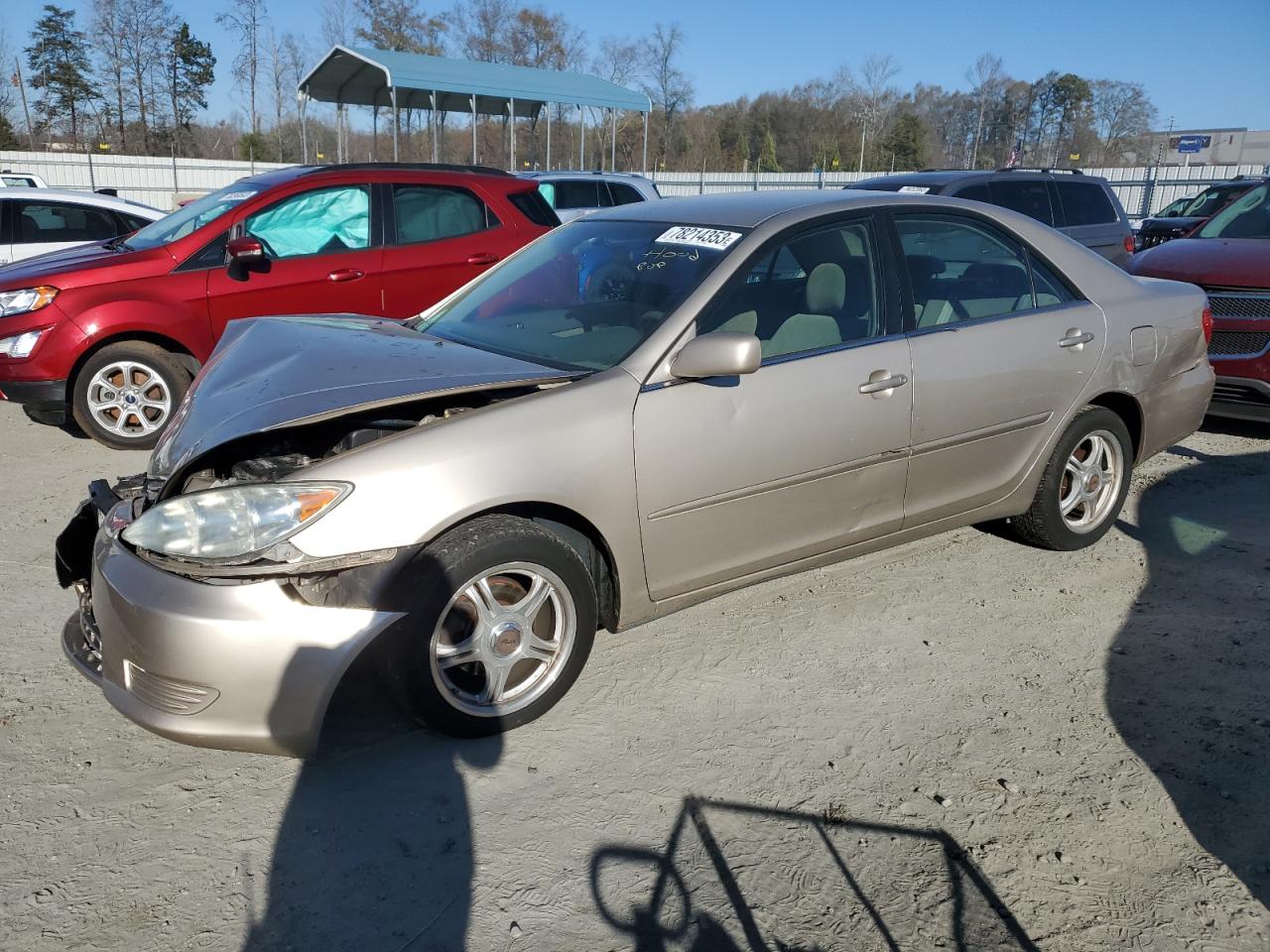 toyota camry 2005 4t1be32k75u624867