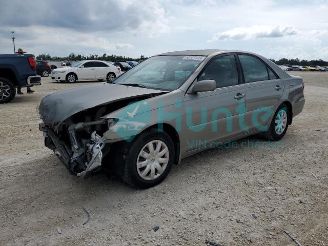 toyota camry le 2005 4t1be32k75u632452